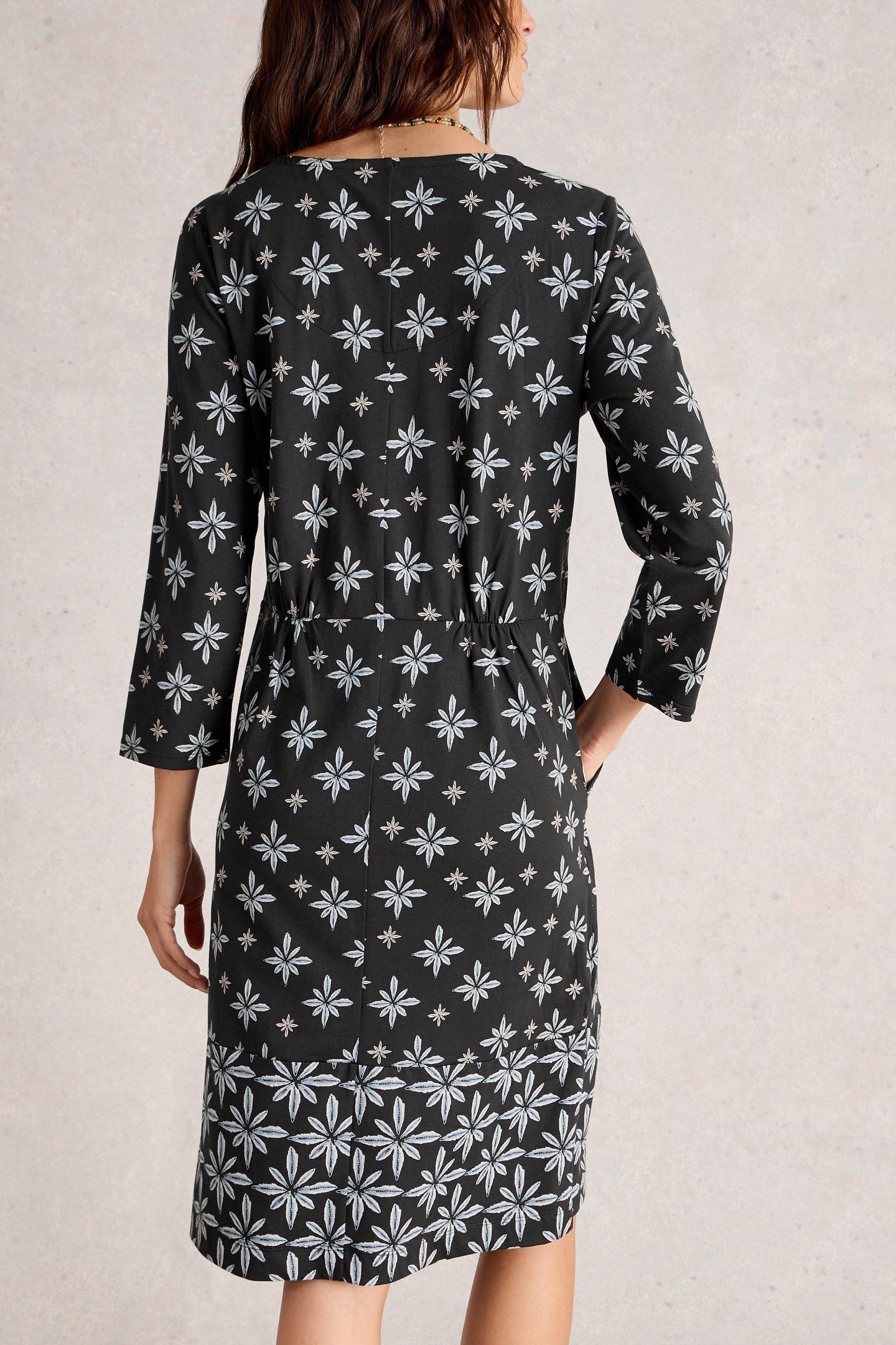 TALLIE JERSEY DRESS BLACK MULTI 3