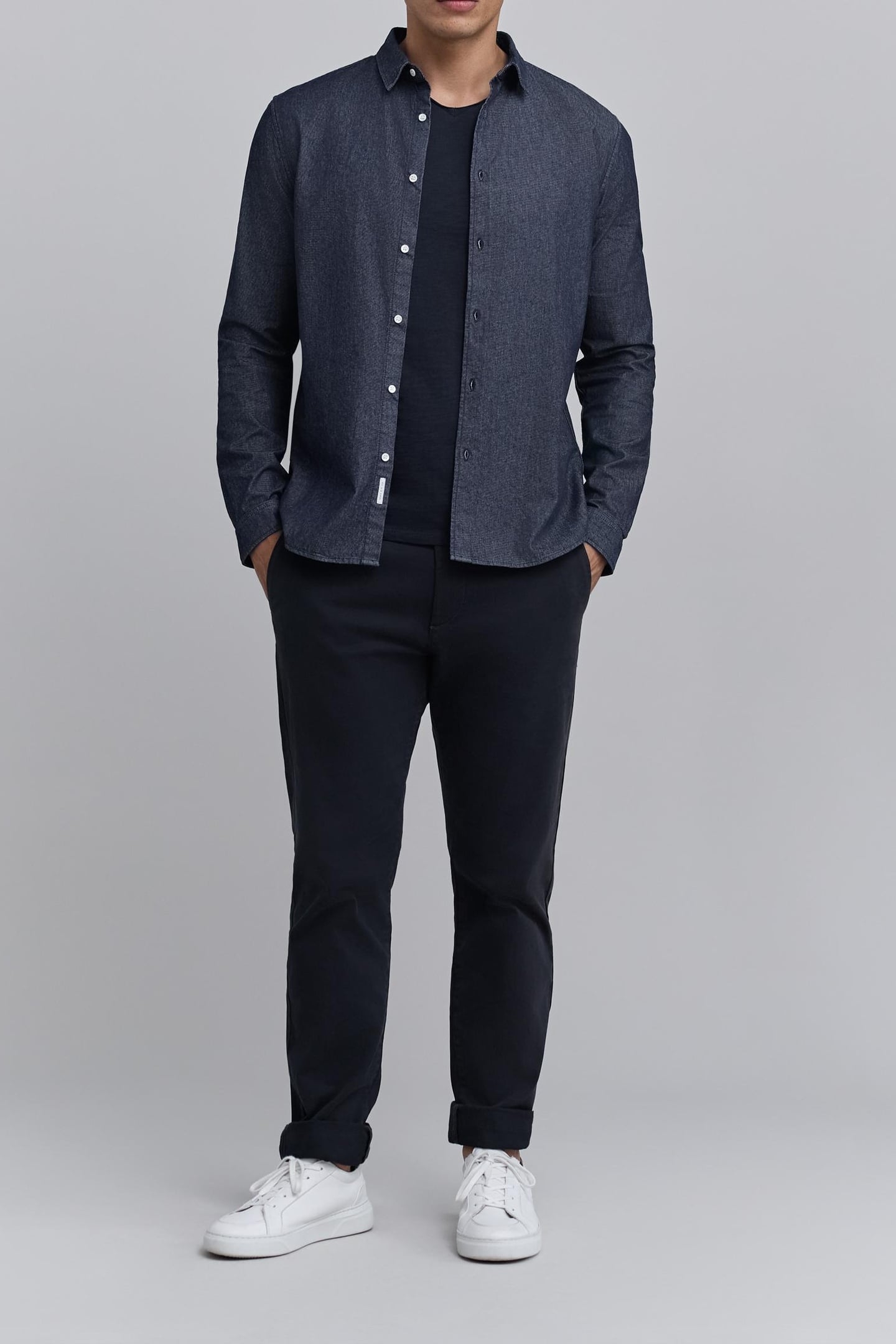 RAW DENIM WATERLESS REGULAR SHIRT 2