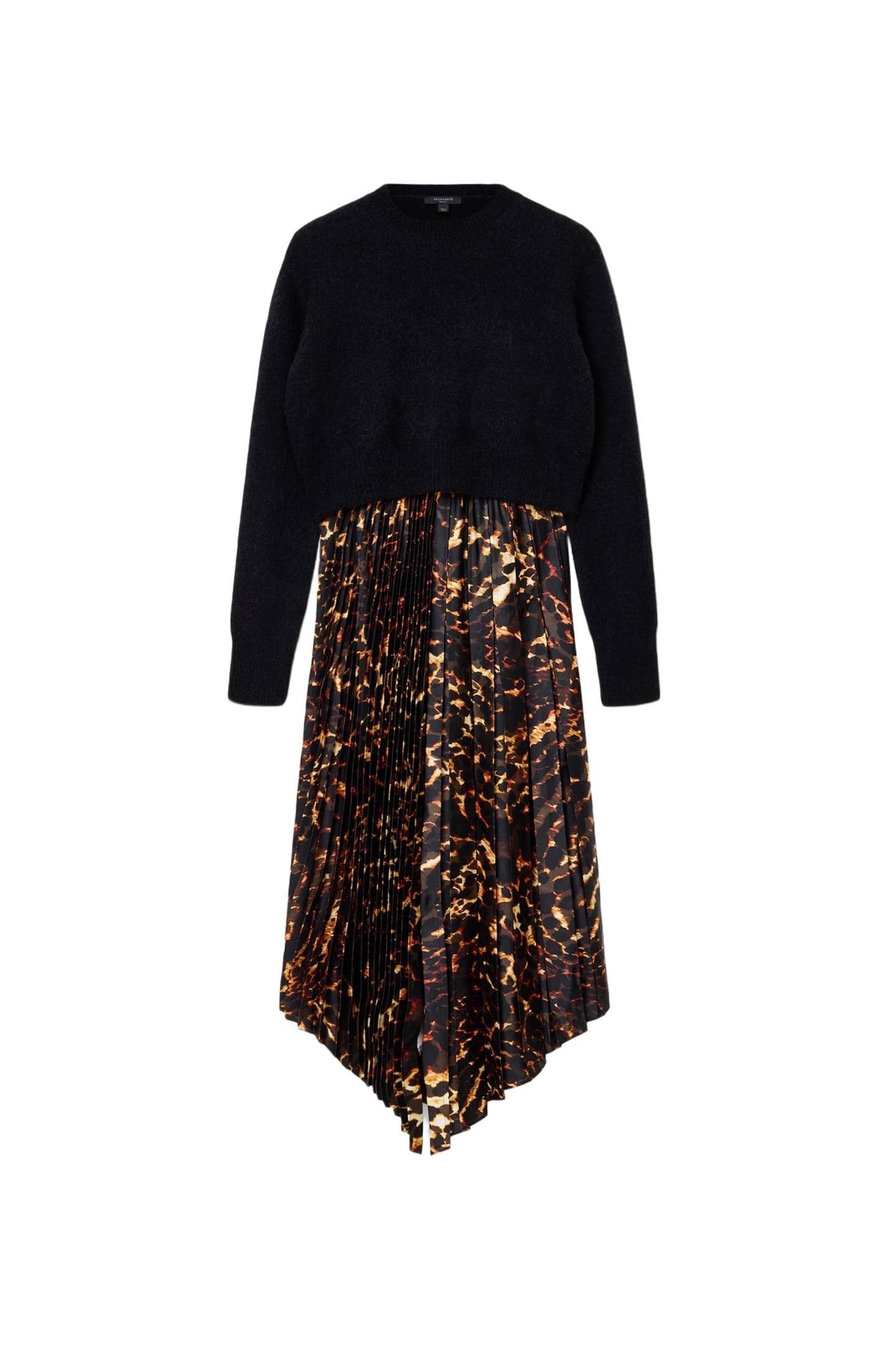 JAX PARDUS DRESS BLACK/BITTER BROWN 8