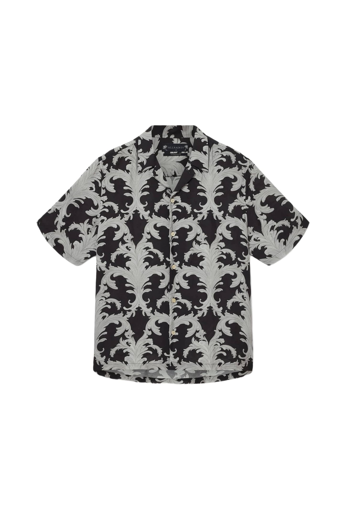 MOTIF SS SHIRT JET BLACK 1