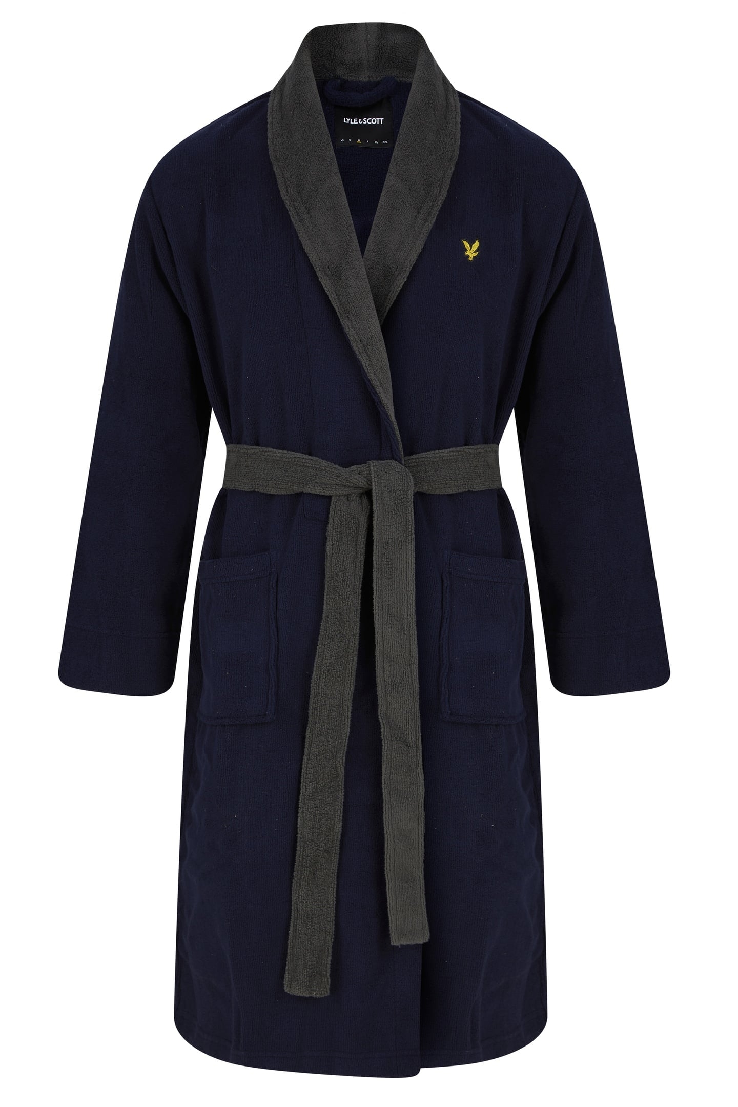 ADRIAN BATHROBE PEACOAT/GRANITE GREY 1