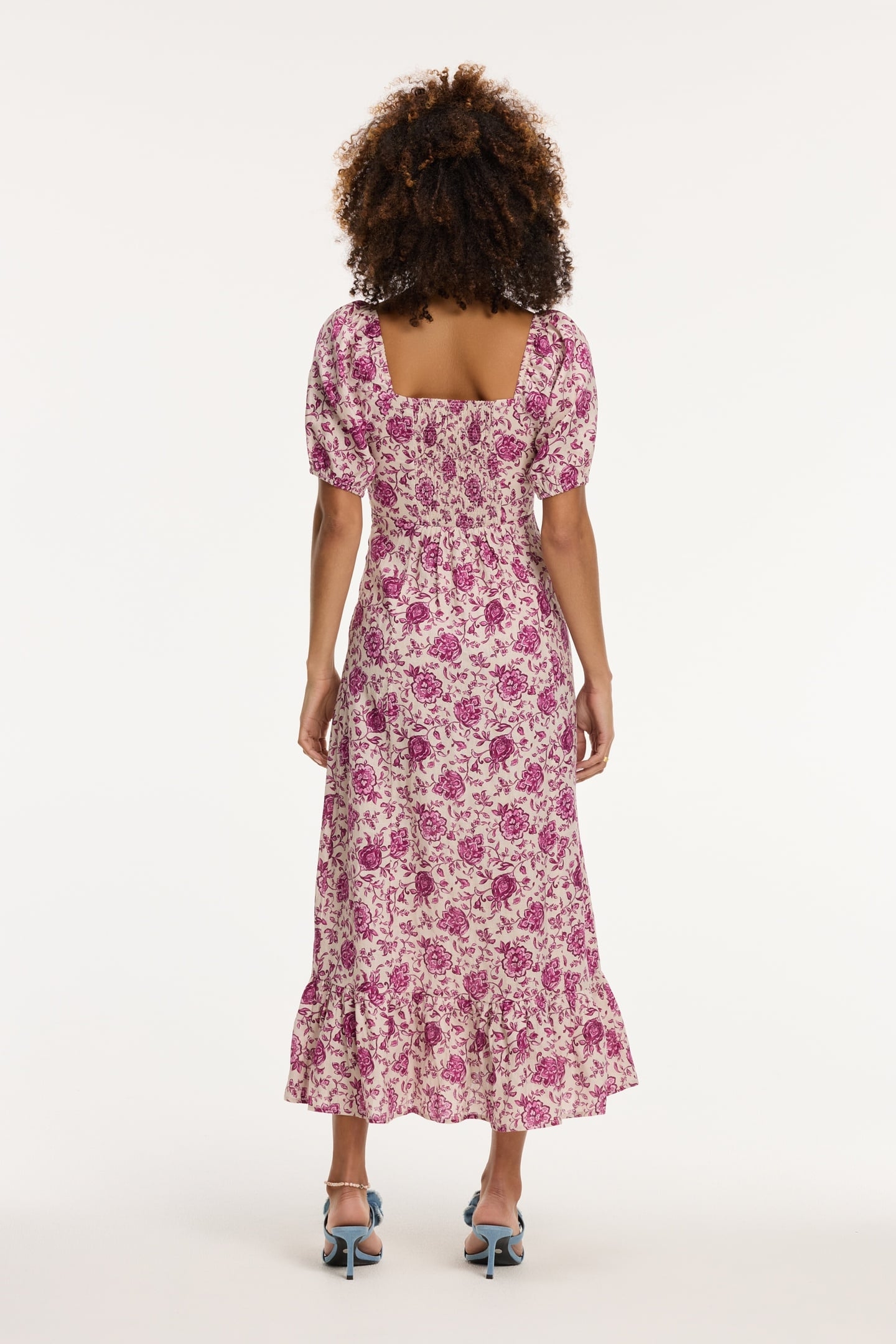 JESS DRESS BOTANIC FLOWER PINK BOTANIC FLOWER 4