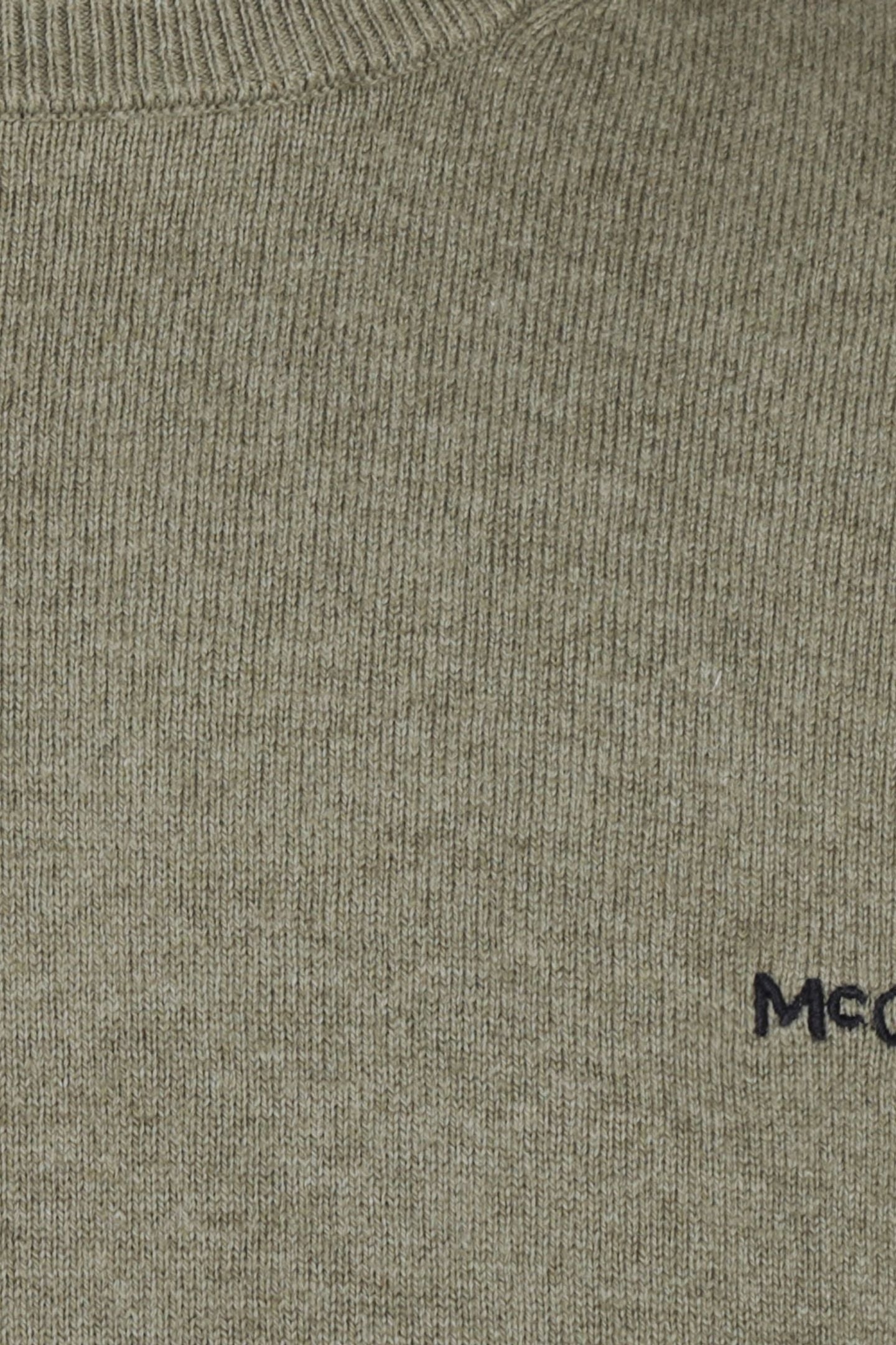 C-NECK SWEATER LIGHT OLIVE 6