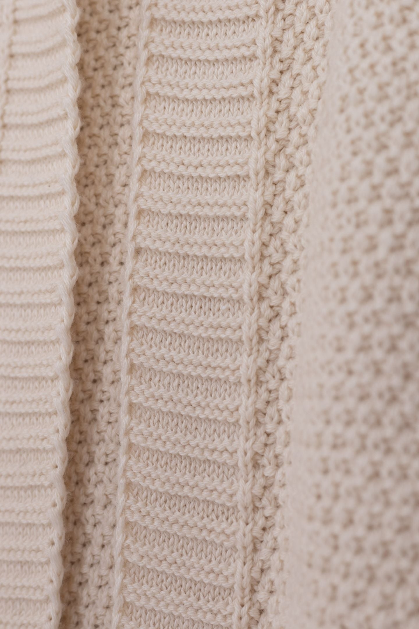 ECRU KNIT GILET ECRU 7