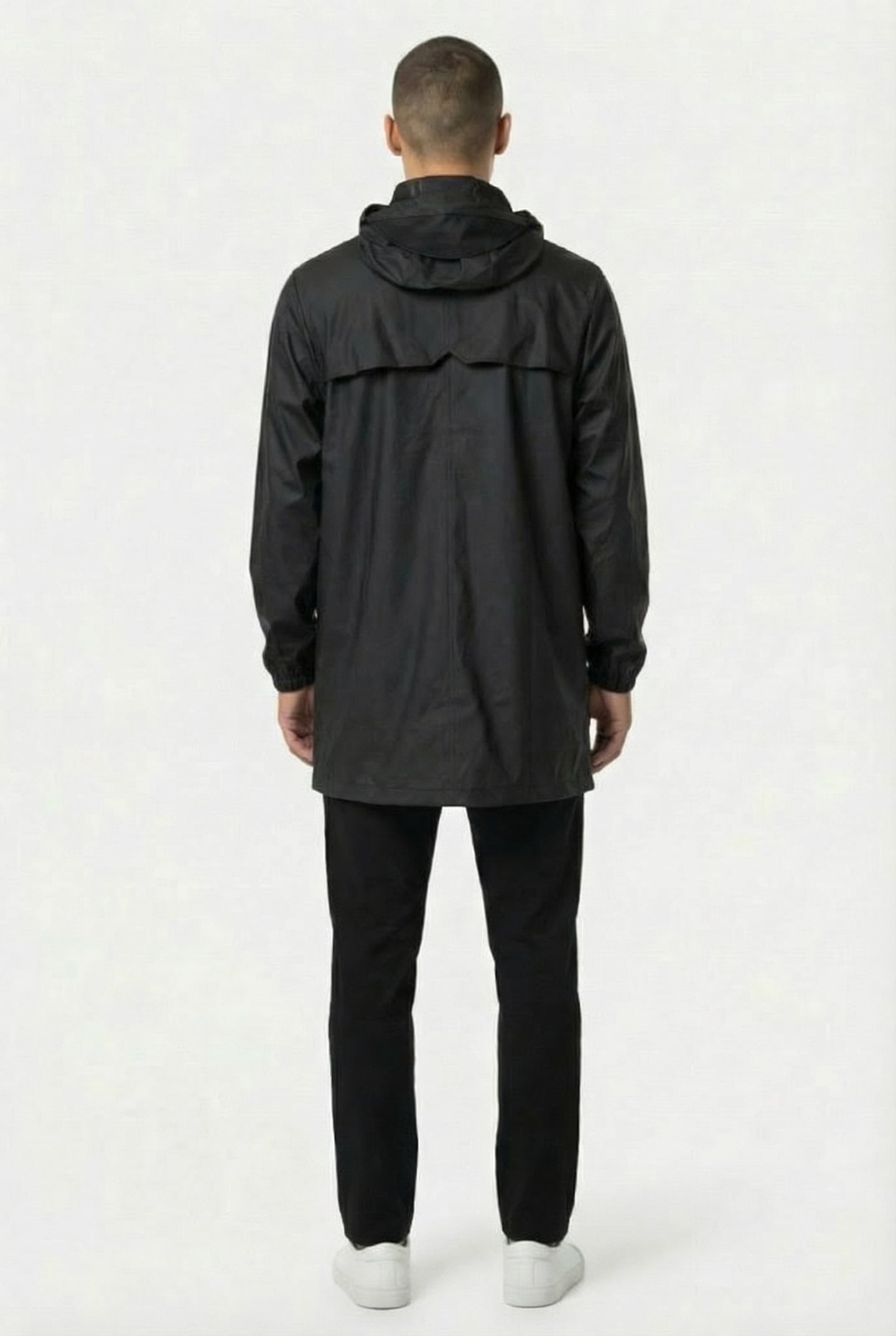 UNISEX CARGO LONG JACKET W3 BLACK 5