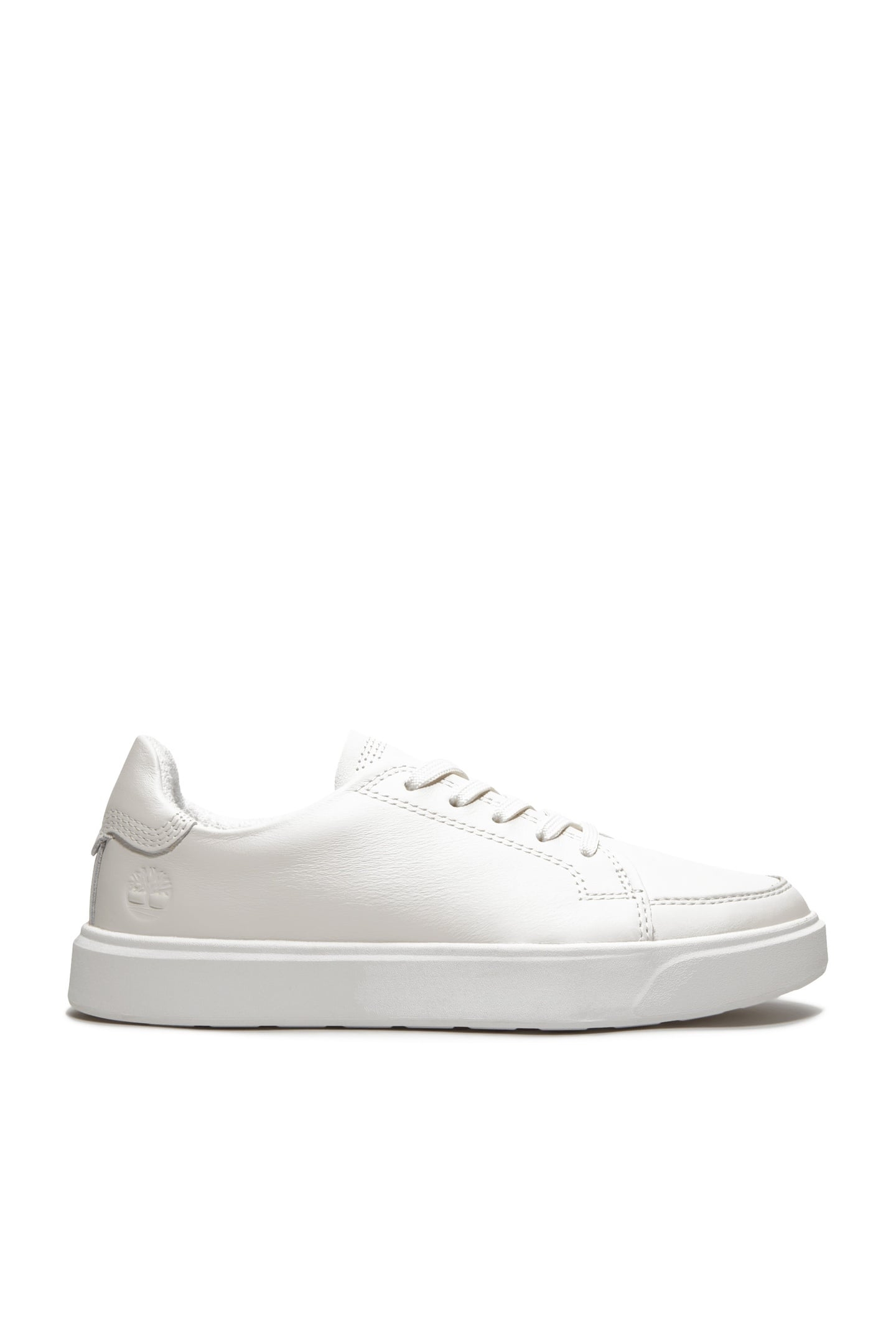 EMERSON STREET LOW LACE UP SNEAKER WHITE FULL GRAIN 1