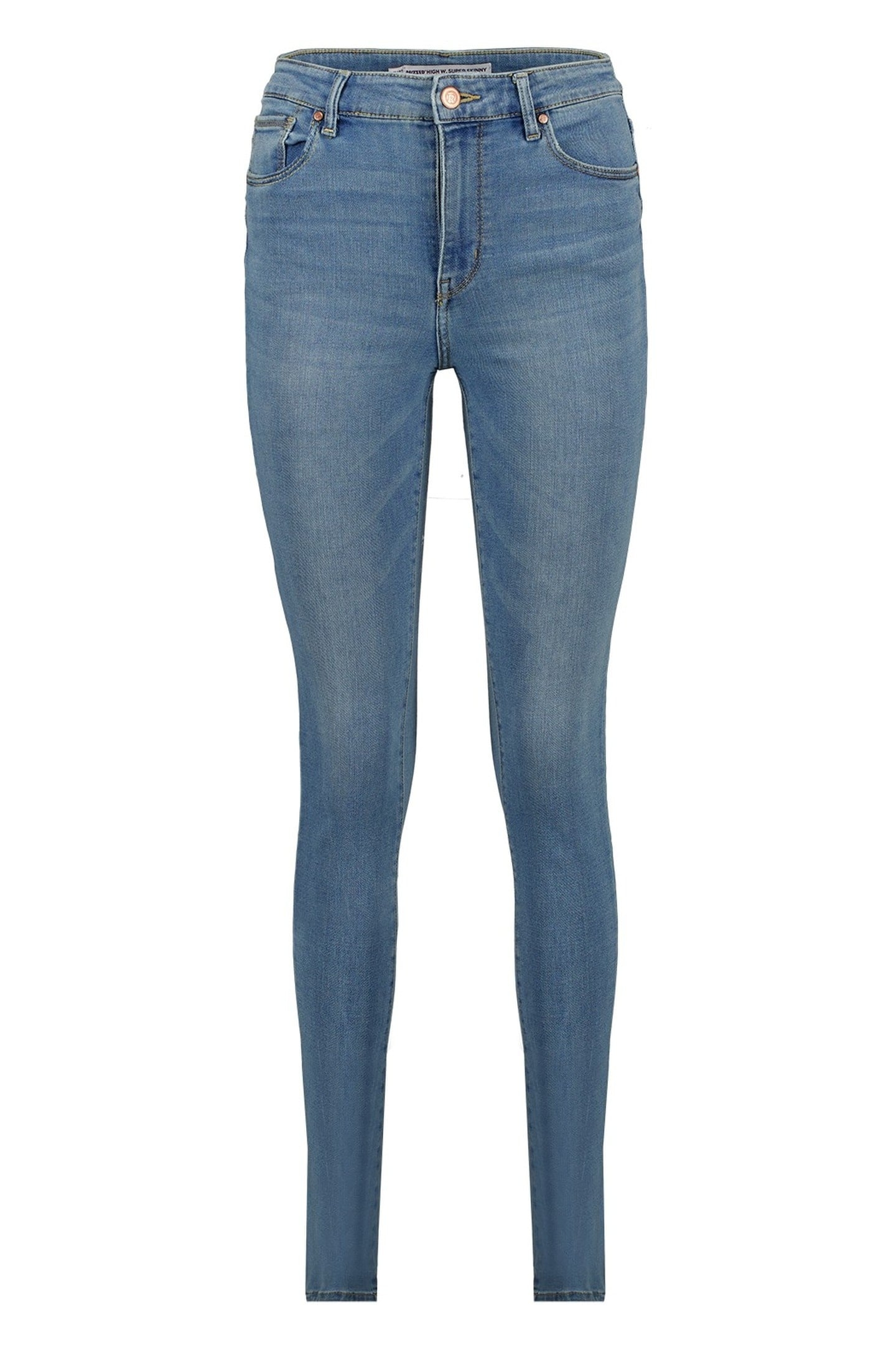 BLOSSOM SUPER SKINNY JEANS MID BLUE STONE 1