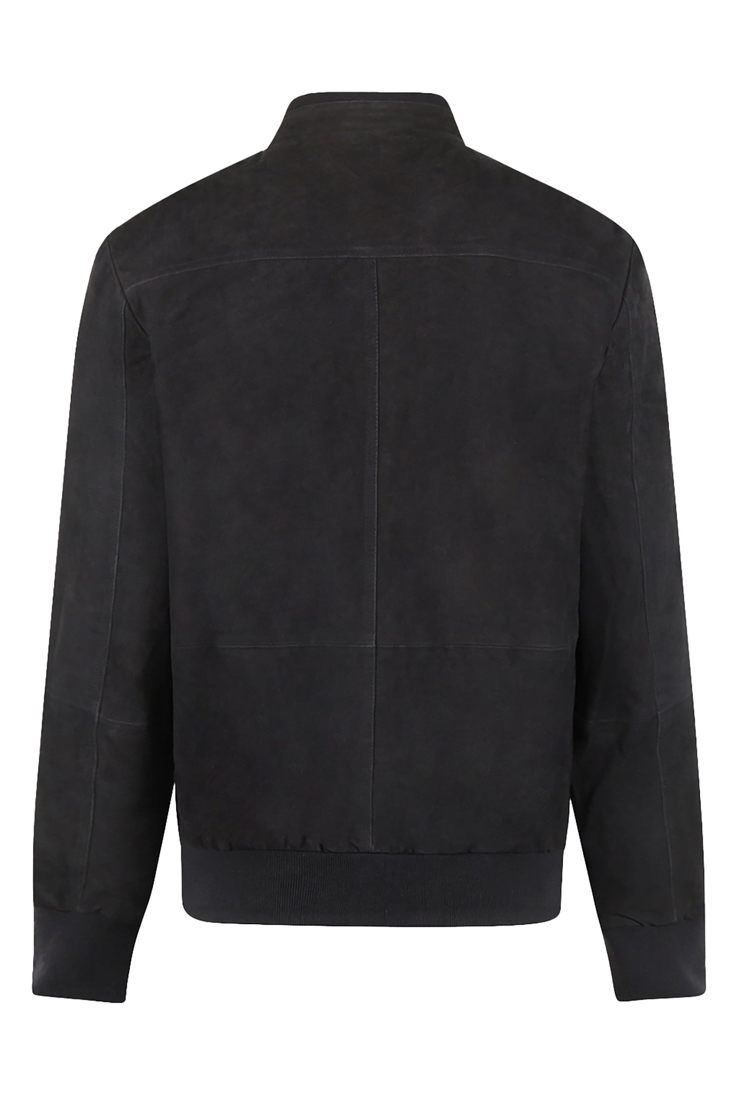 SUEDE BOMBER JACKET NAVY 4