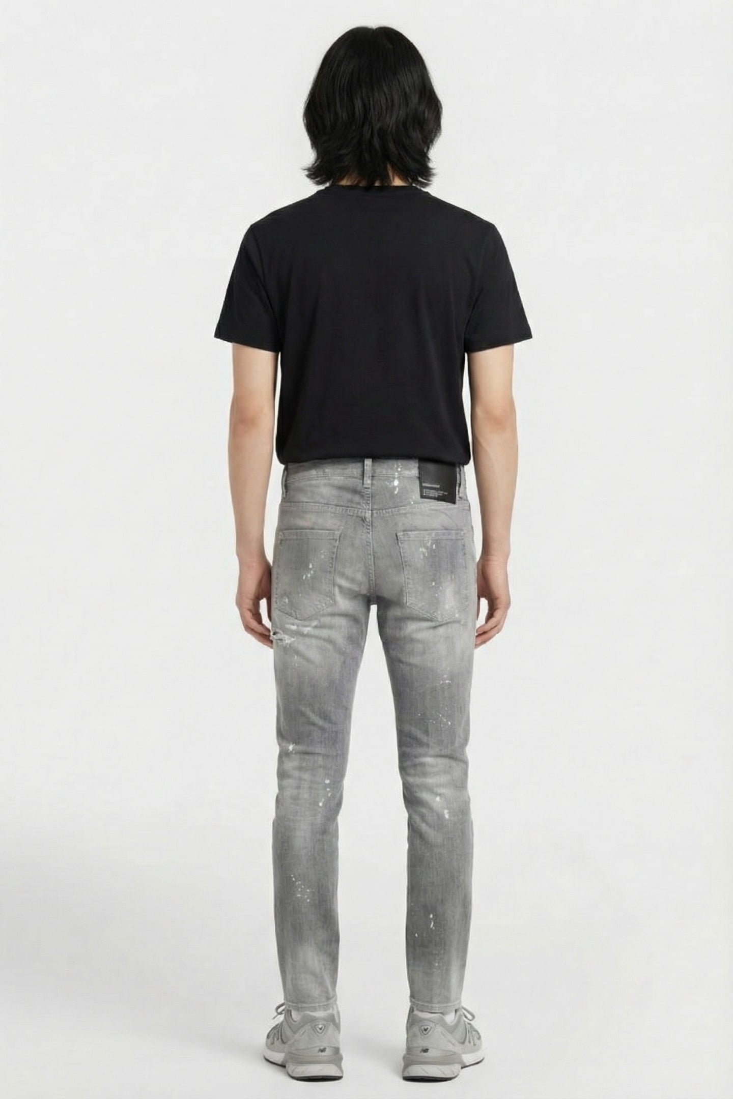 JEANS 5 POCKETS GREY 2