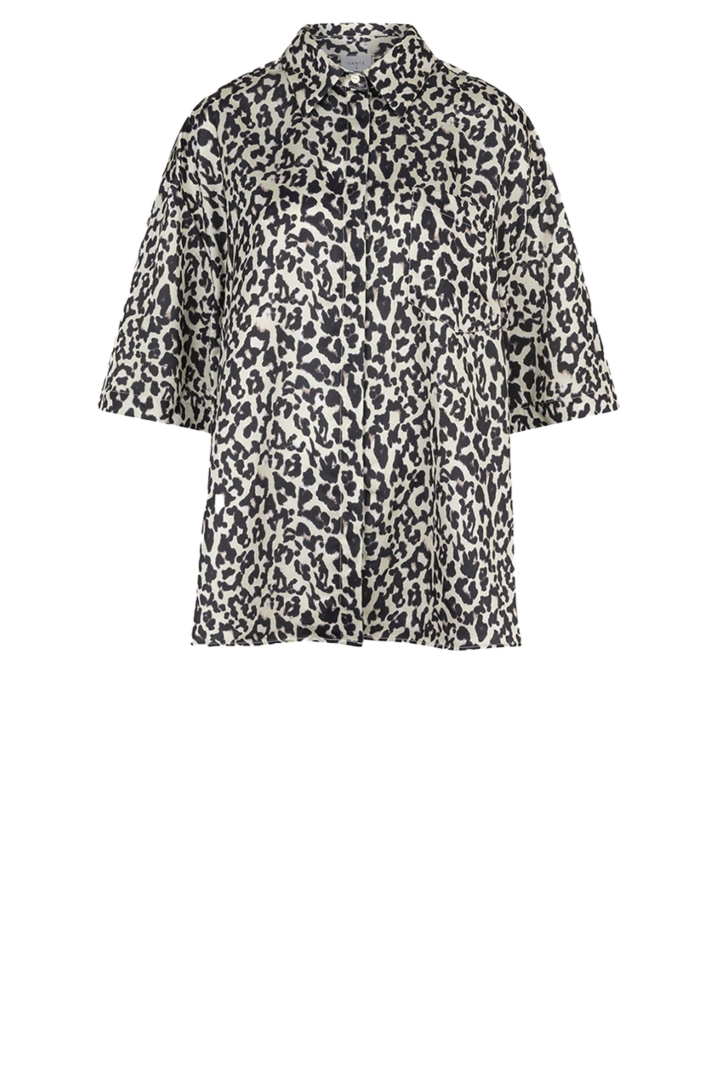 PEJU LEOPARD PRINTED LONG BLOUSE MULTICOLOUR 5