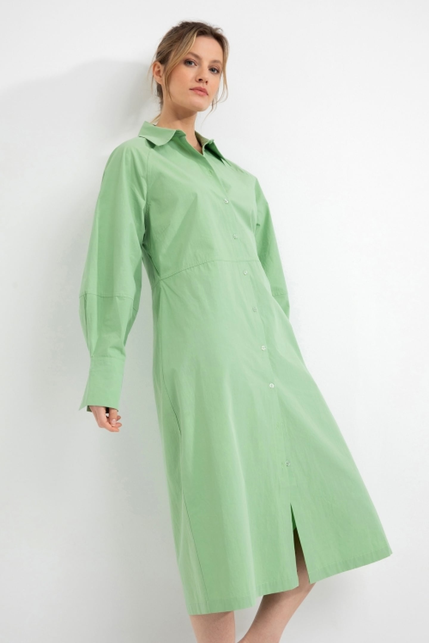 DEX DRESS SEA GREEN 2