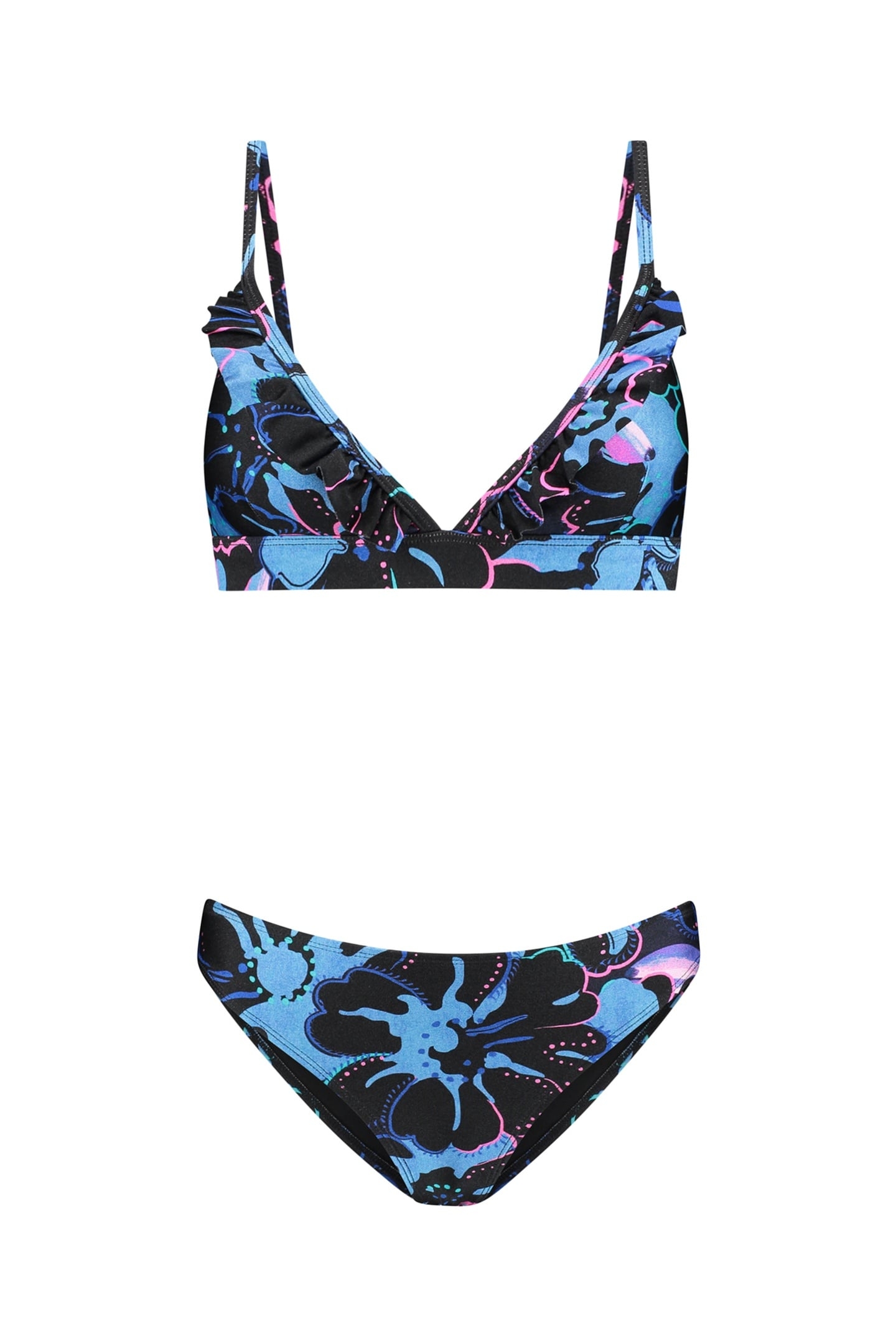 BEAU BIKINI SET BOTANIC PASSIFLORA BLUE BOTANIC PASSIFLORA 8