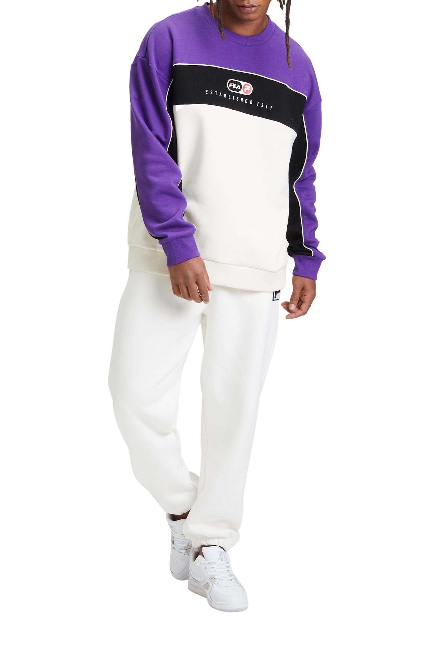 UNISEX BAYDON SWEAT PANTS ANTIQUE WHITE 1