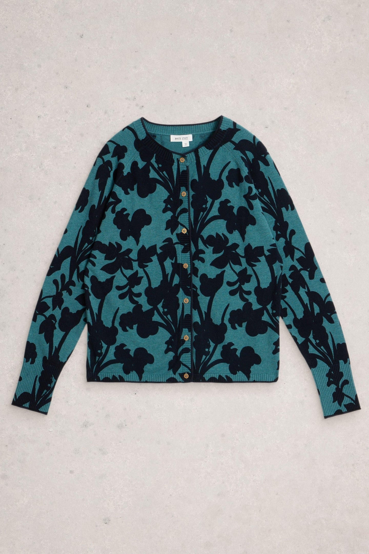 LULU PRINT CARDI BLUE PRINT 3