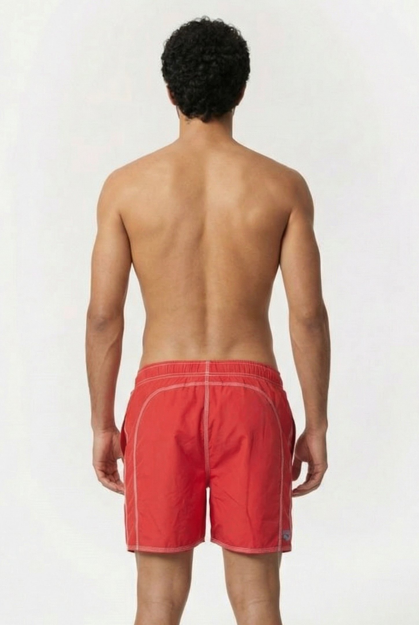 FUNDAMENTALS SOLID BOXER RED-TURQUOISE 2