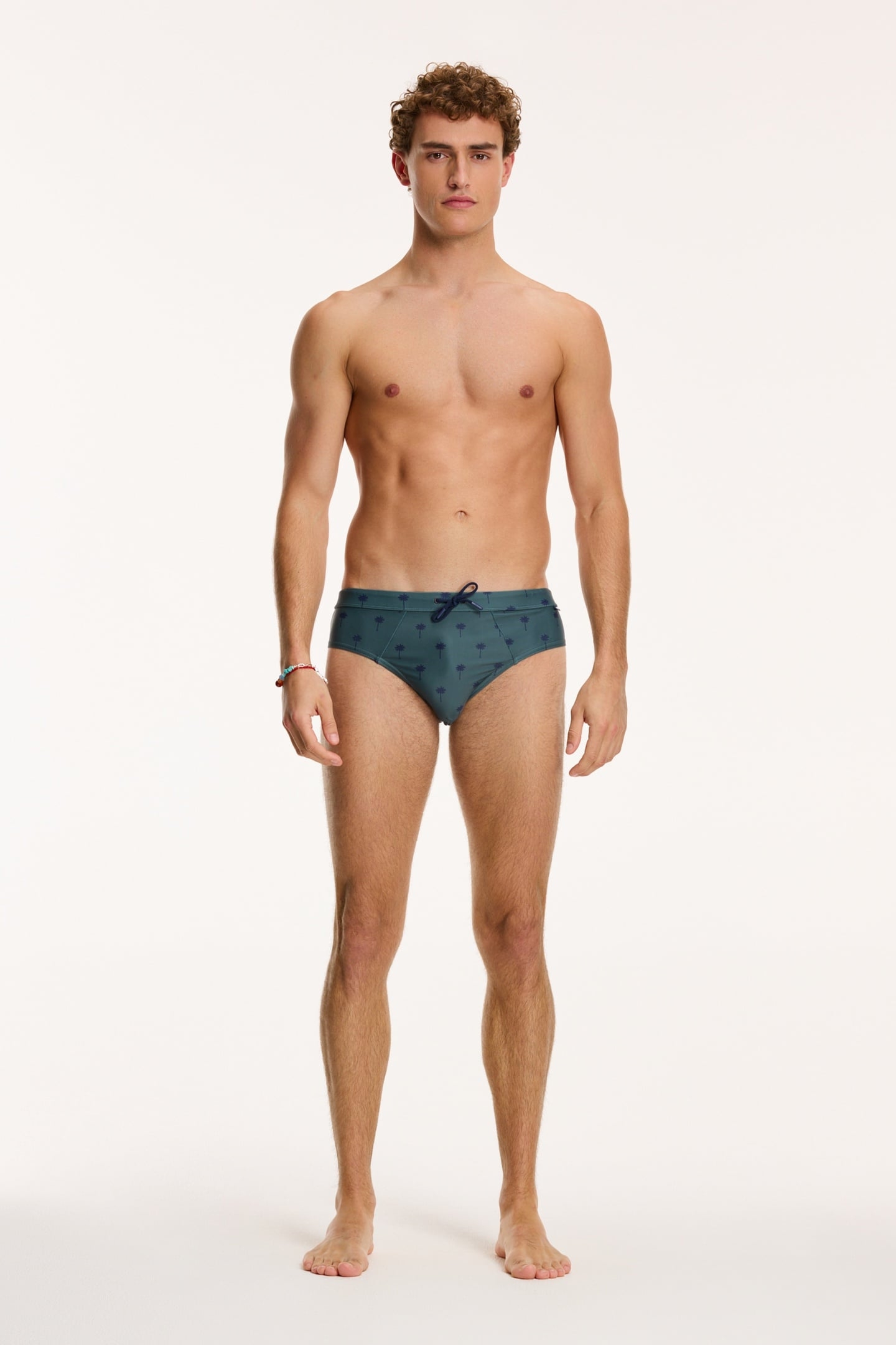 SWIMBRIEF SCRATCHED SHIWI PALM SMOKEY GREEN 3