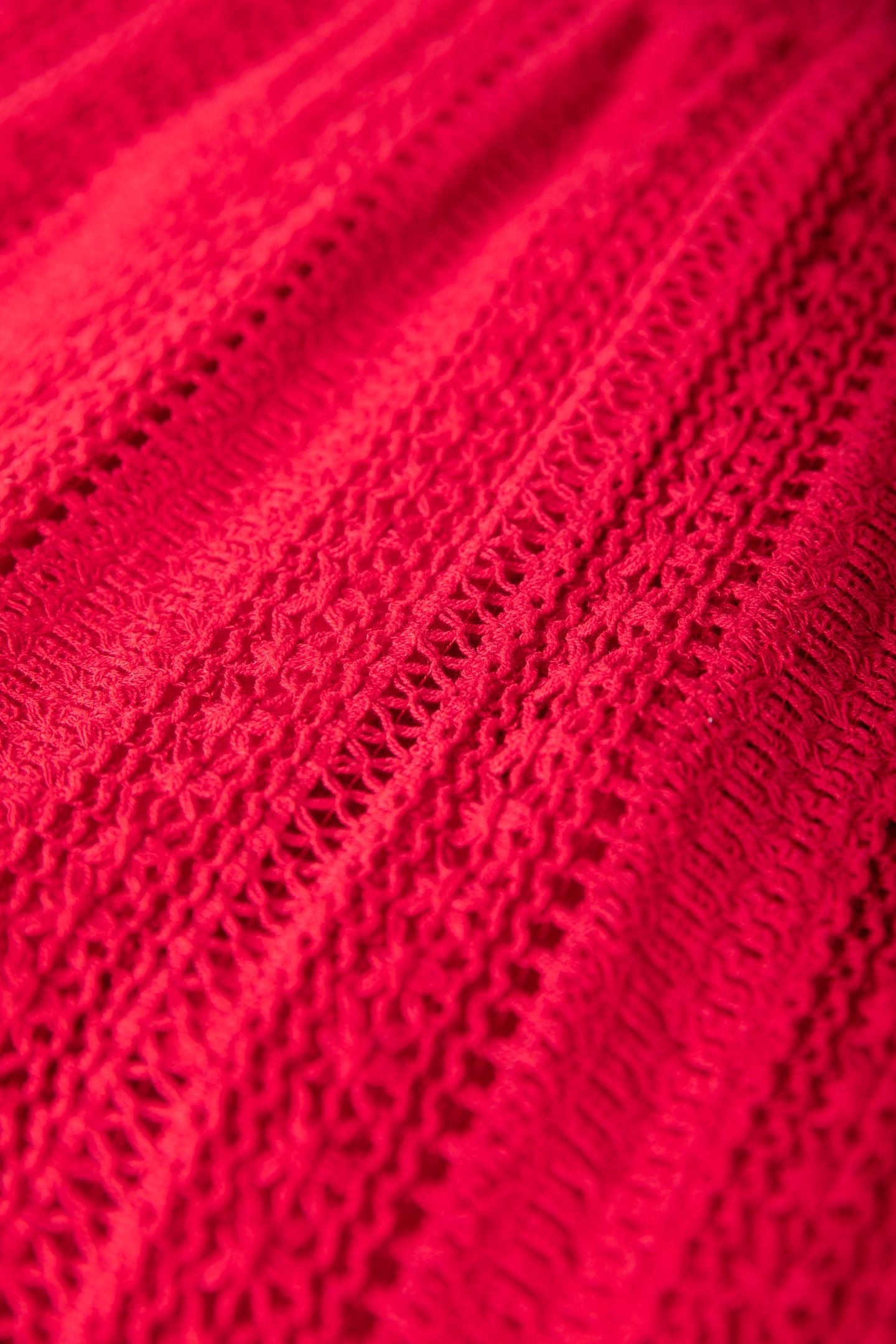 MELODY CROCHET STRAIGHT PANTS POPPY RED 5