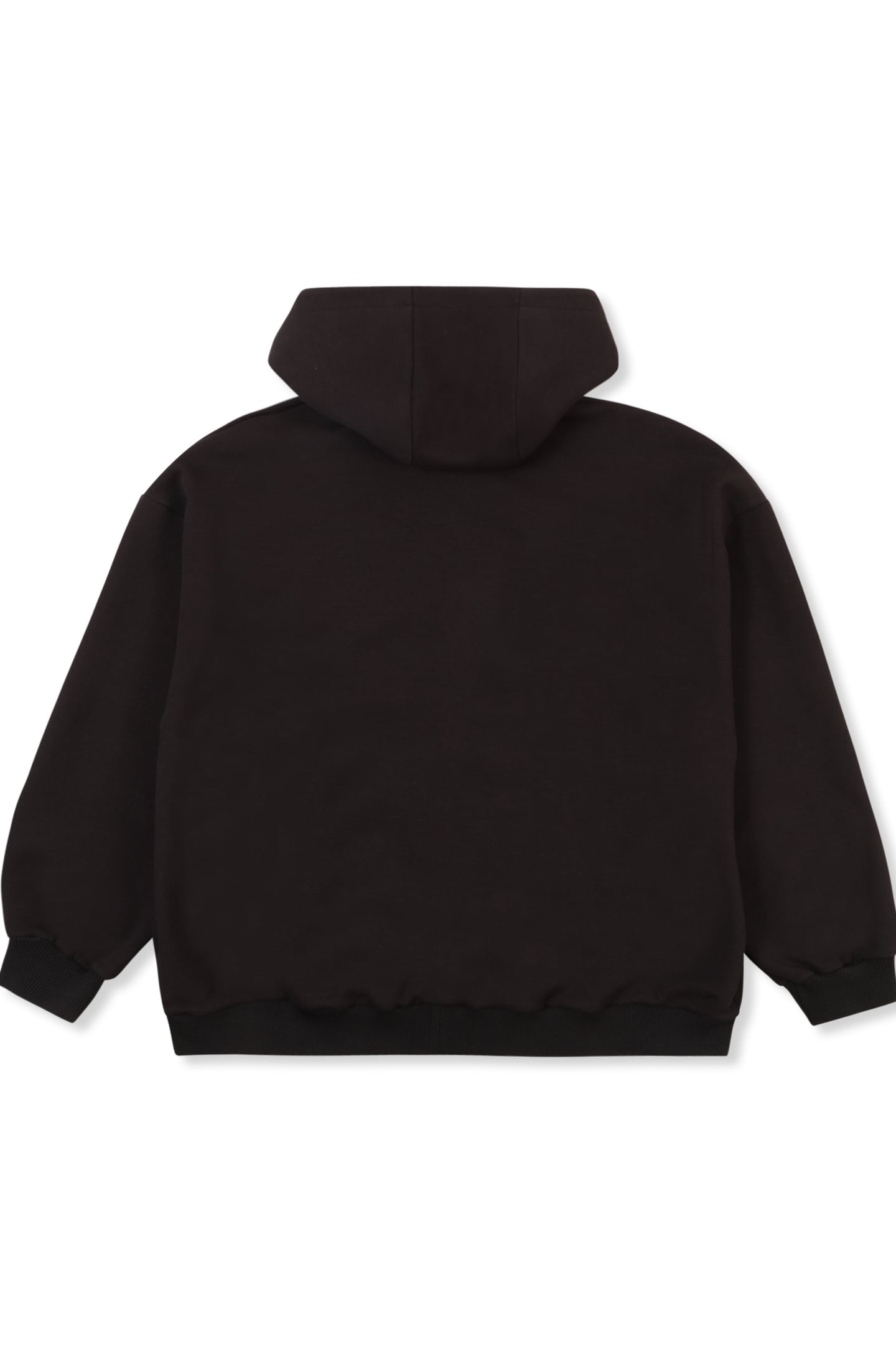 PAGANO OVERSIZED ZIP HOODIE BLACK 4