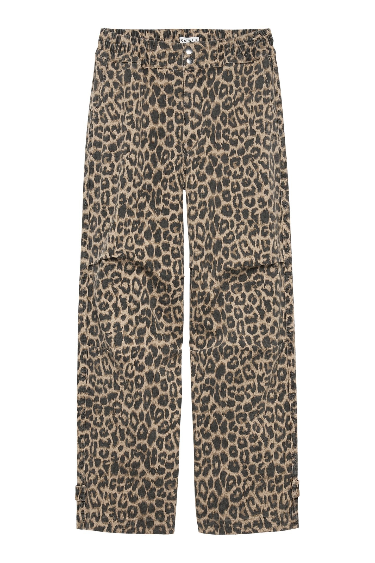LEOPARD TROUSERS SESAME 4