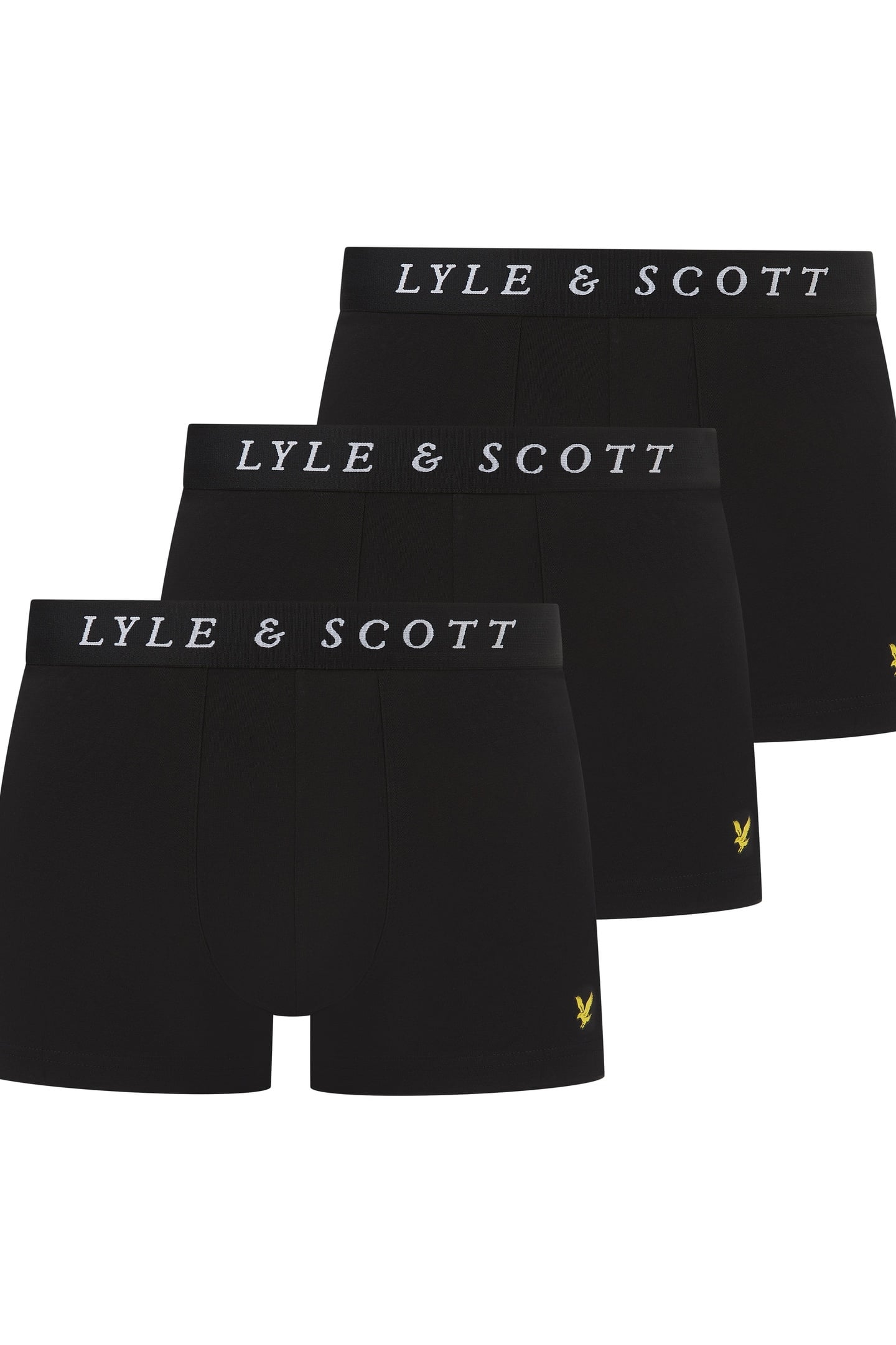 NEVILLE 3 PACK UNDERWEAR BLACK 1