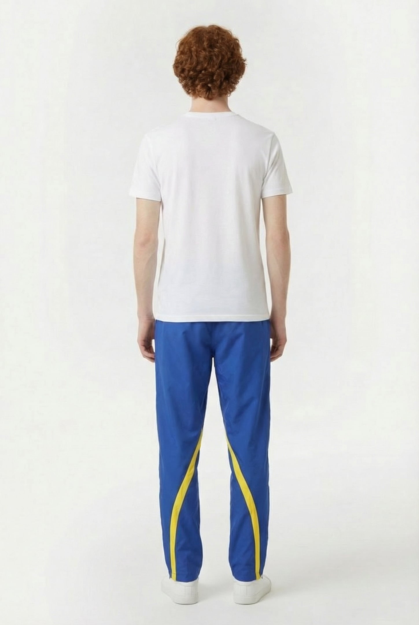 UNISEX SWEDEN WARM UP PANT ROYAL YELLOW 4
