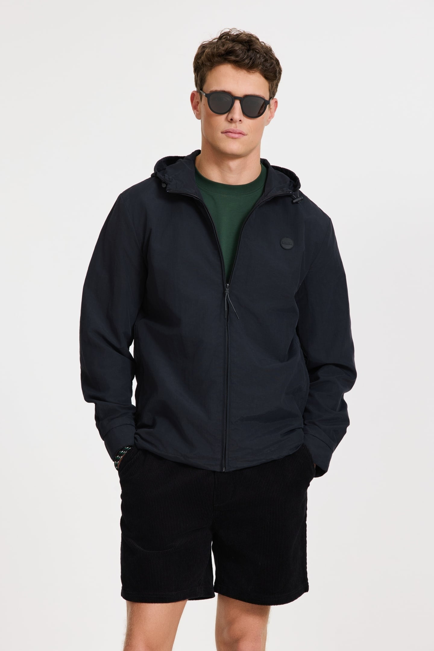 NASH JACKET SOLID BLACK 1