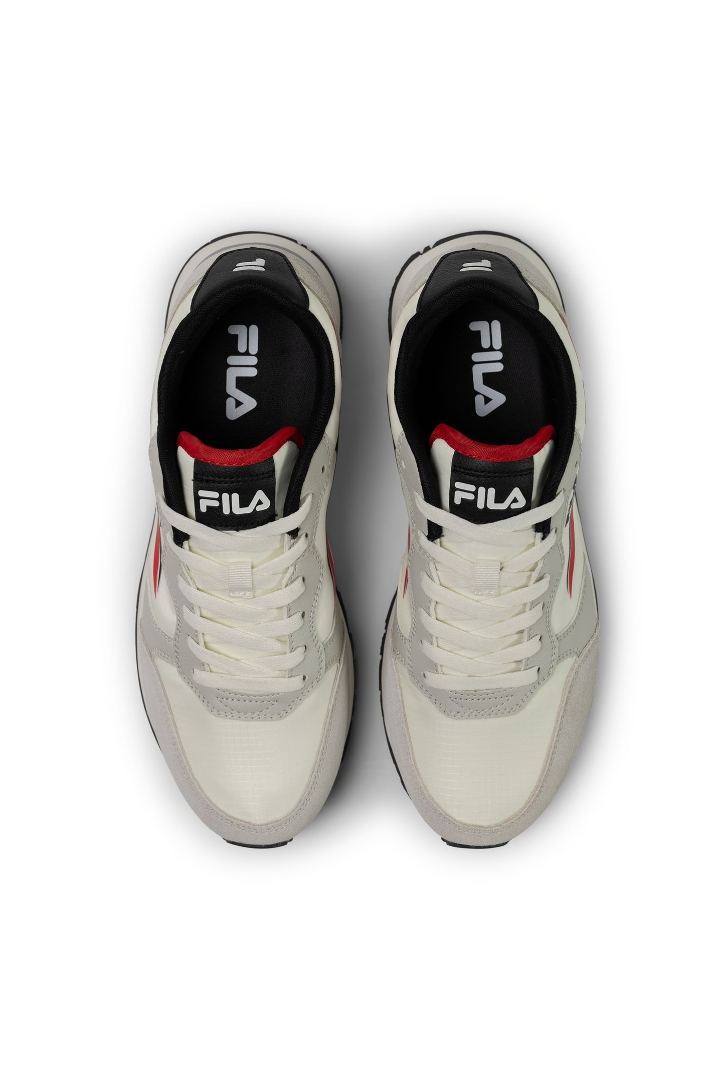 FILA HYPERT MARSHMALLOW-BLACK-FILA RED 2