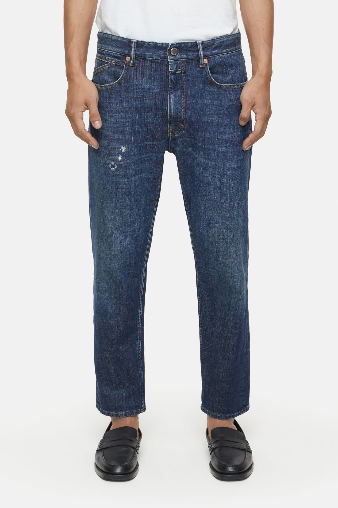 COOPER TRUE JEANS DARK BLUE 1