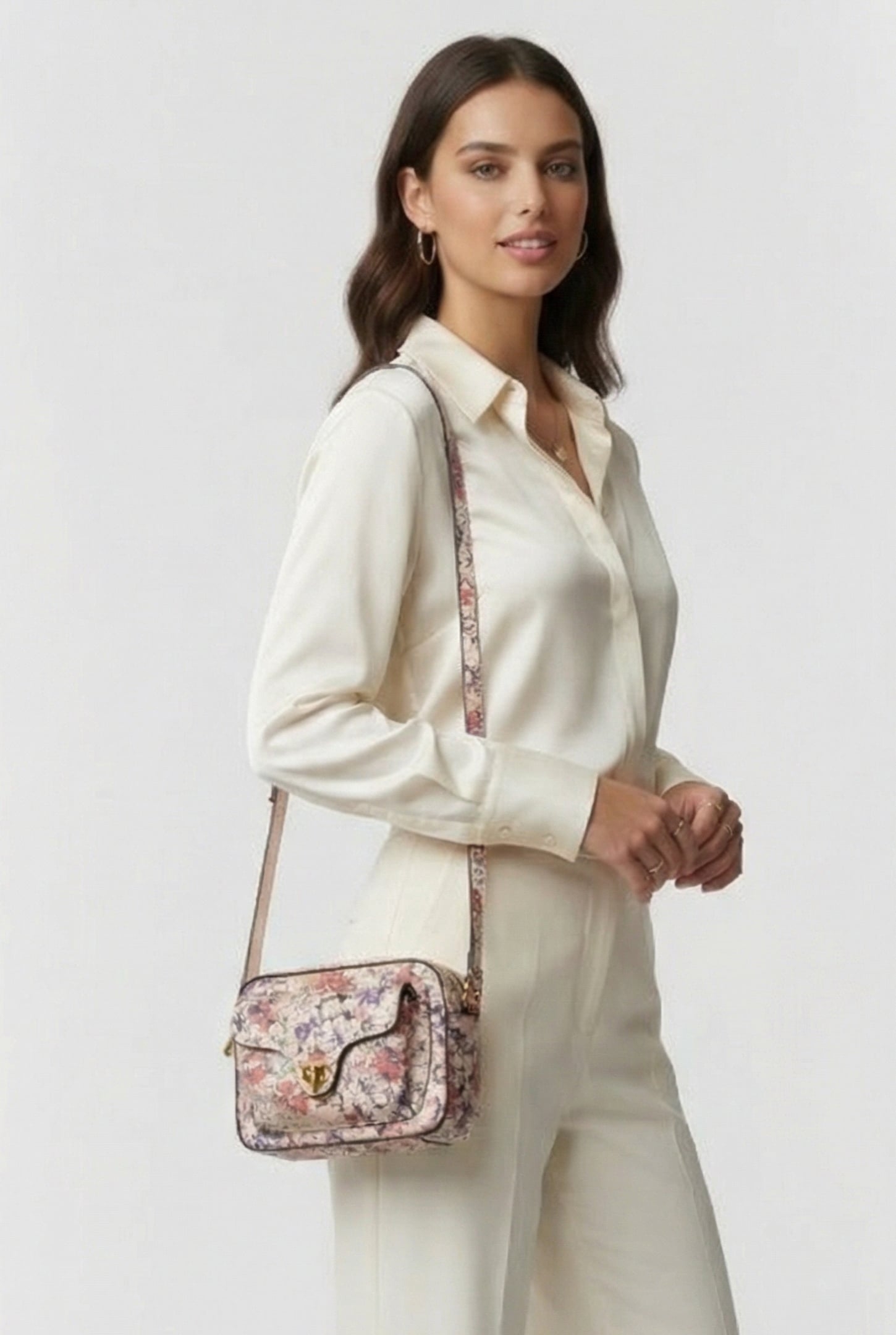 CROSS BODY BAG IN FLORAL PRINT 1