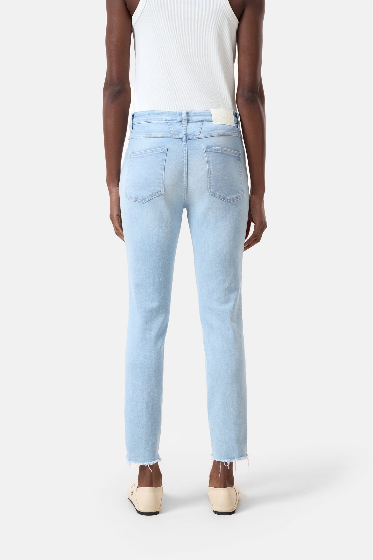 SKINNY PUSHER JEANS LIGHT BLUE 2
