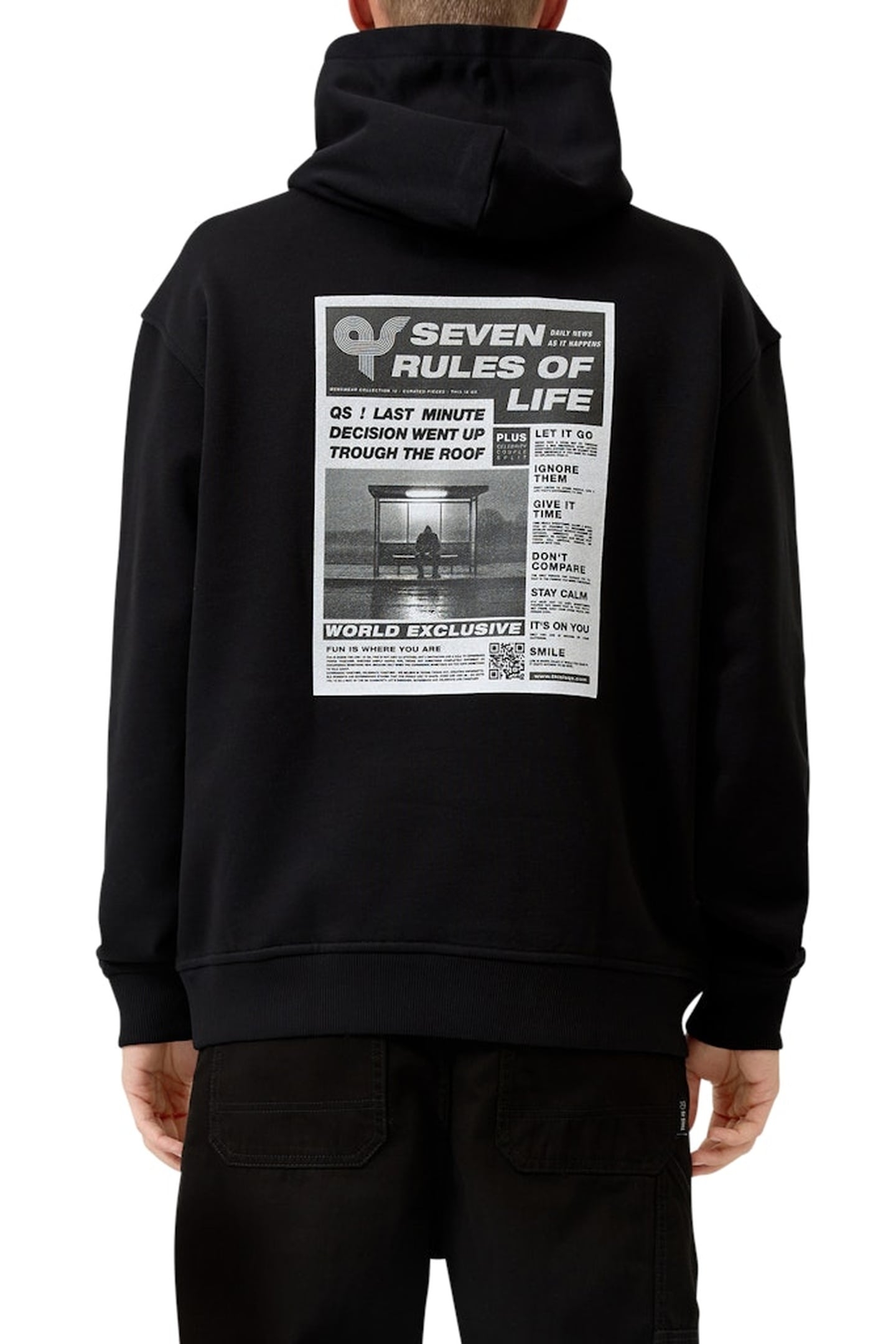 S.OLIVER-QS SWEATSHIRTS BLACK 3