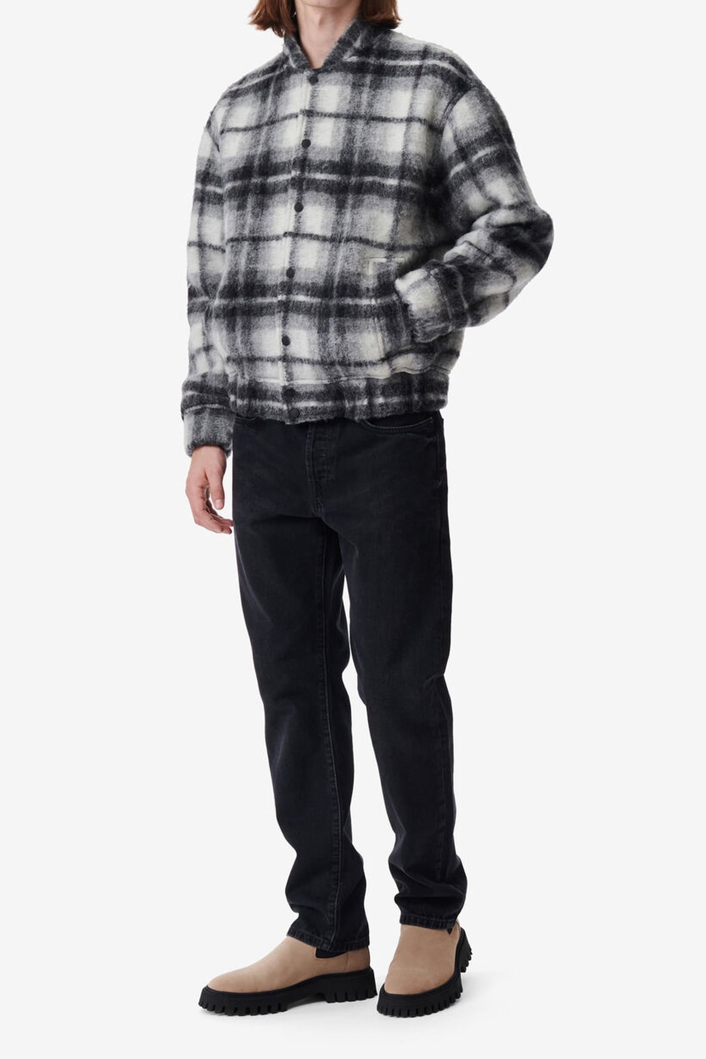 MAHIANA OUTERWEAR MIXED LIGHT GREY 2