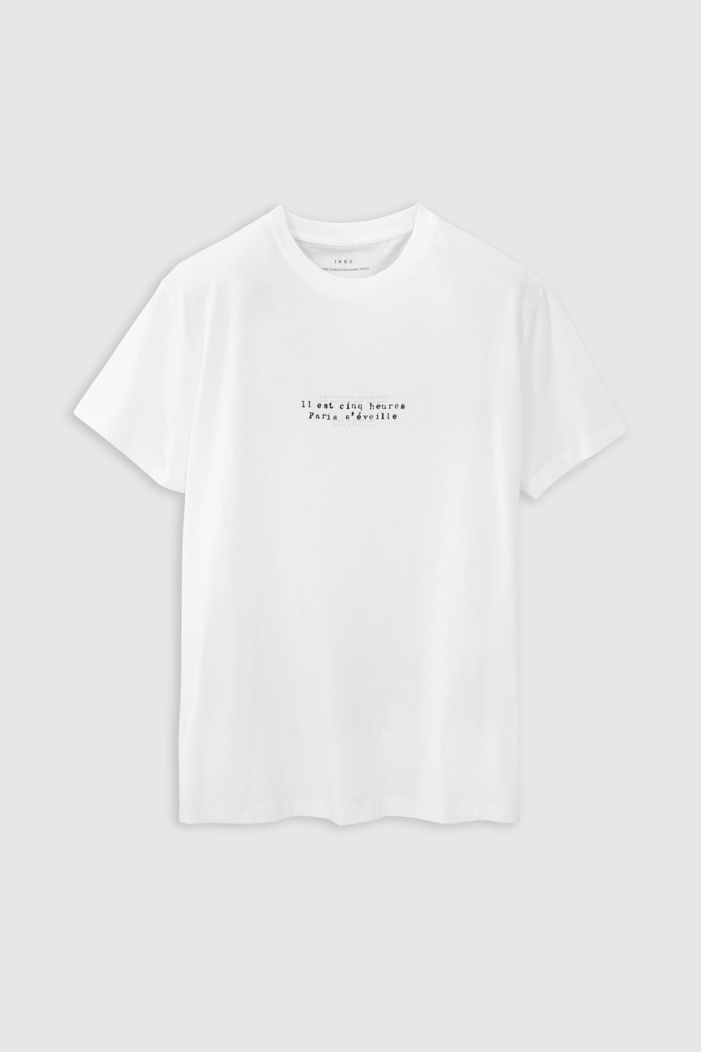 WHITE ORGANIC COTTON T-SHIRT 4