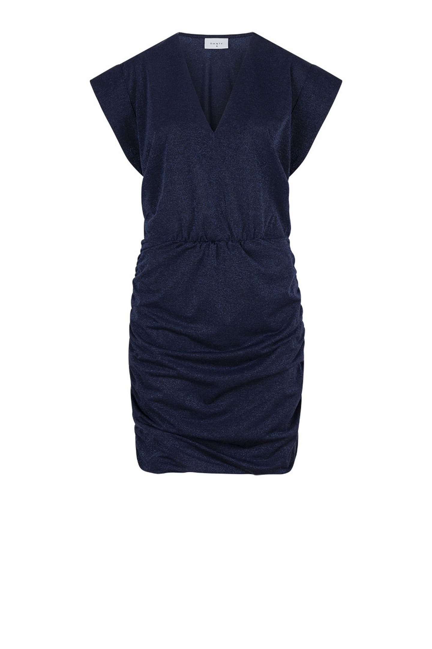 ISERI LUREX MINI DRESS SAPPHIRE BLUE 3