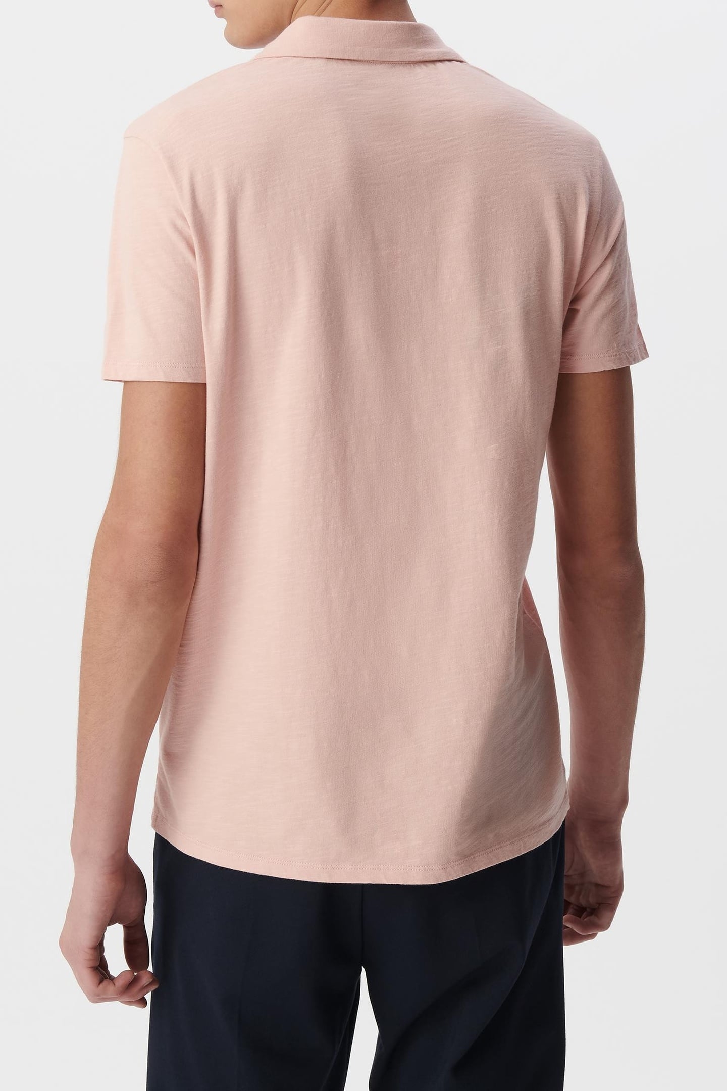 PINK ORGANIC COTTON POLO SHIRT 3