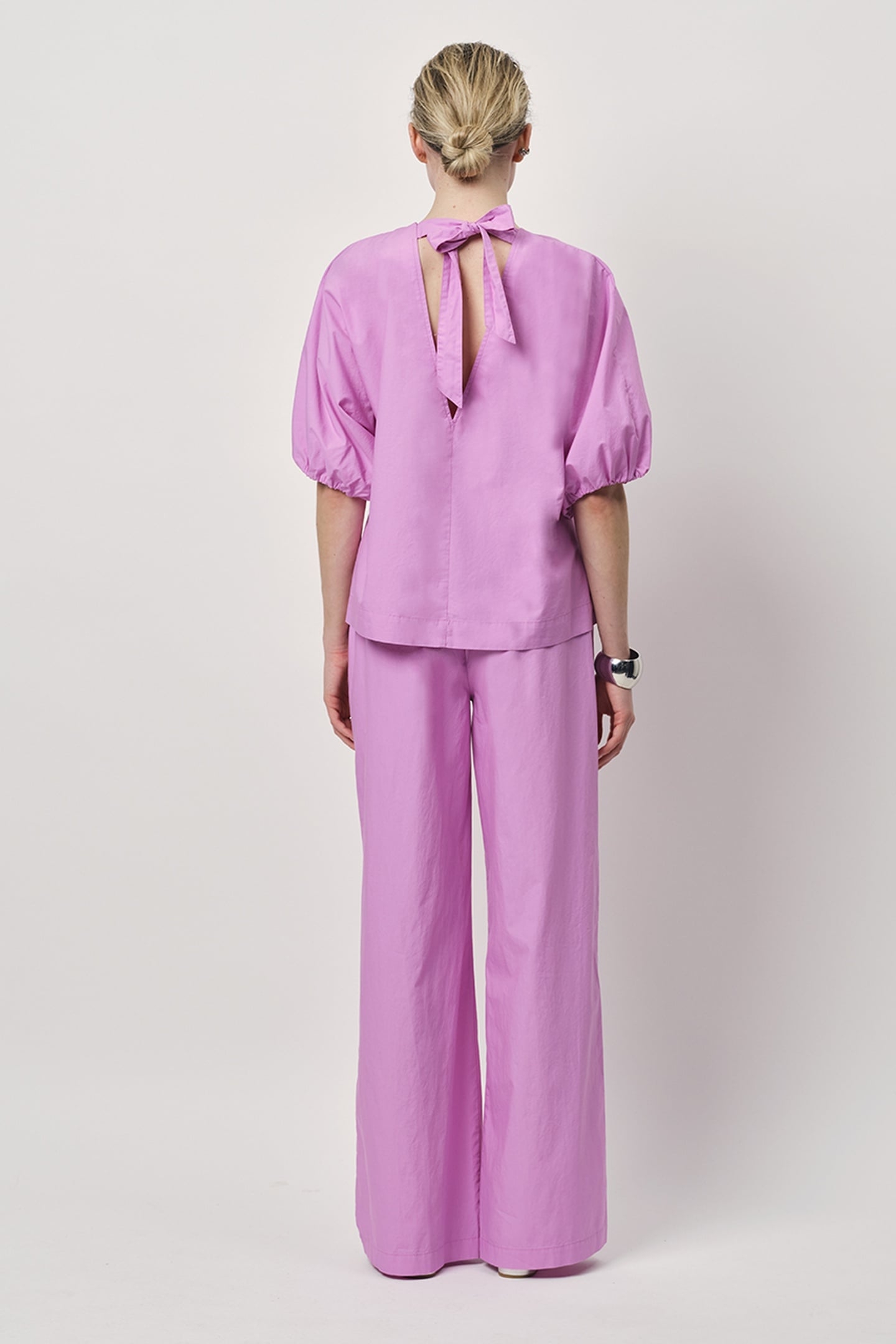 RIANN BALLOON SLEEVE TOP HYPER BLUSH 4