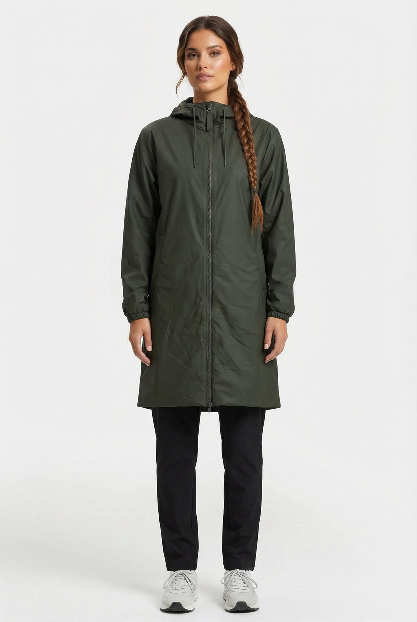 UNISEX LOHJA LONGER INSULATED JACKET W3T2 GREEN 2