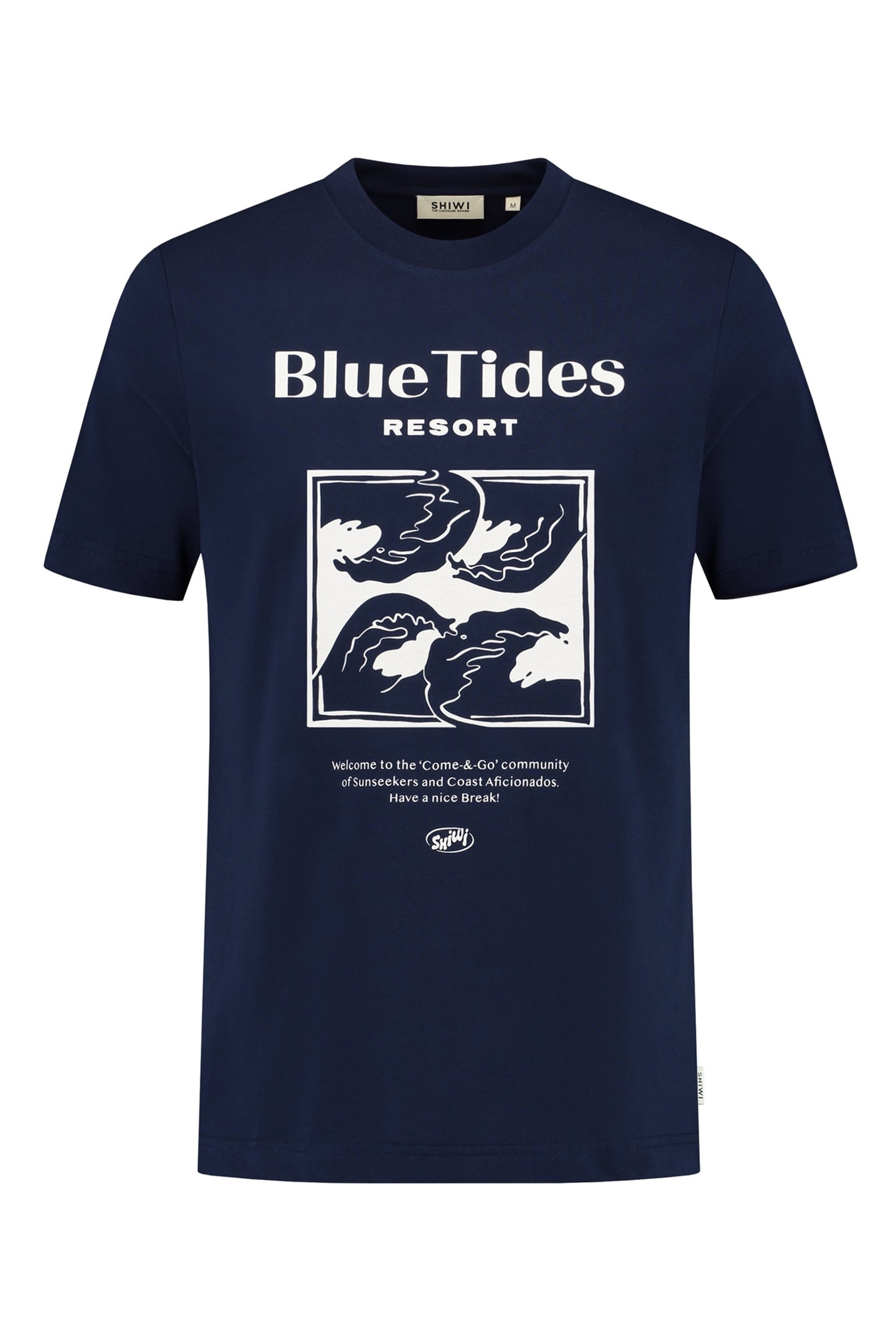 LIAM REGULAR T-SHIRT BLUE TIDES BLUE DARK NAVY 5