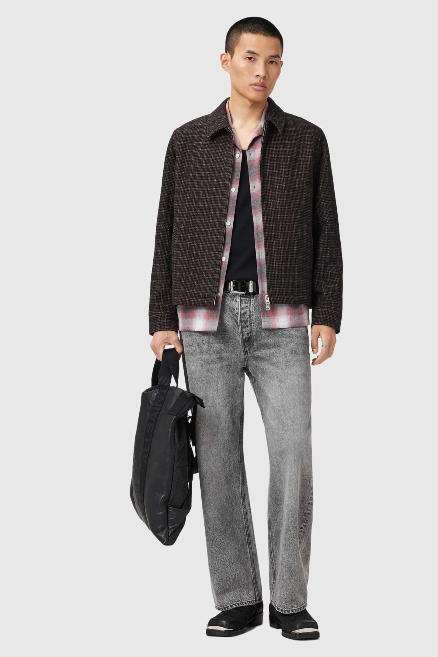 CITY HALL JACKET ANCHOR BROWN 3