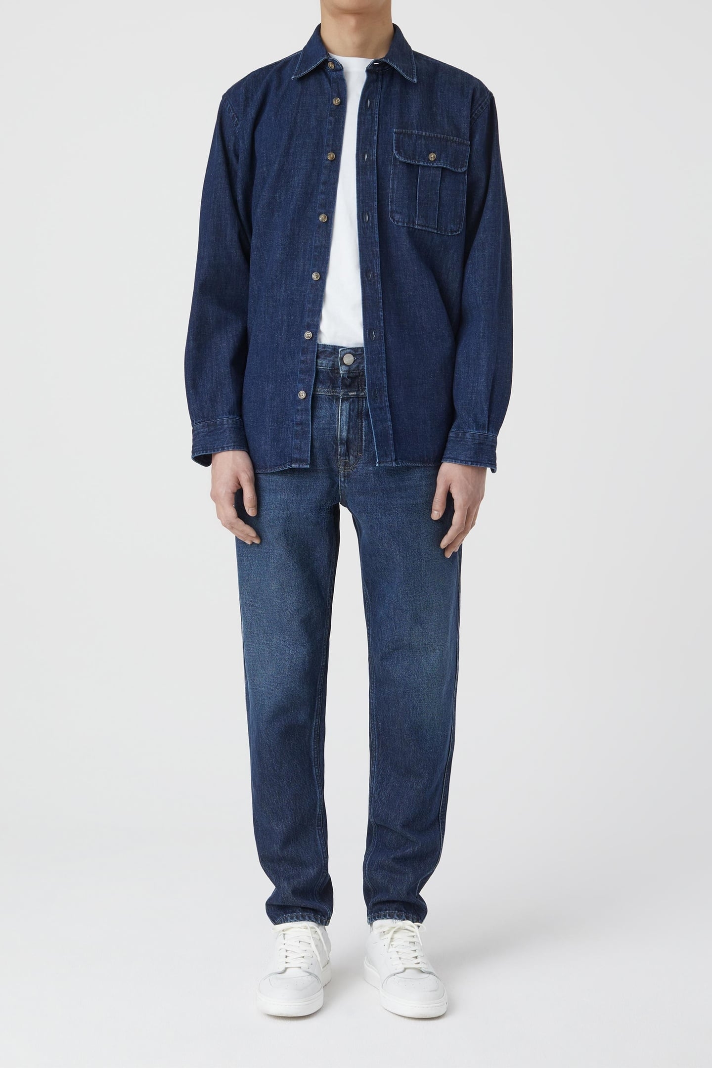 X-LENT TAPERED JEANS DARK BLUE 3