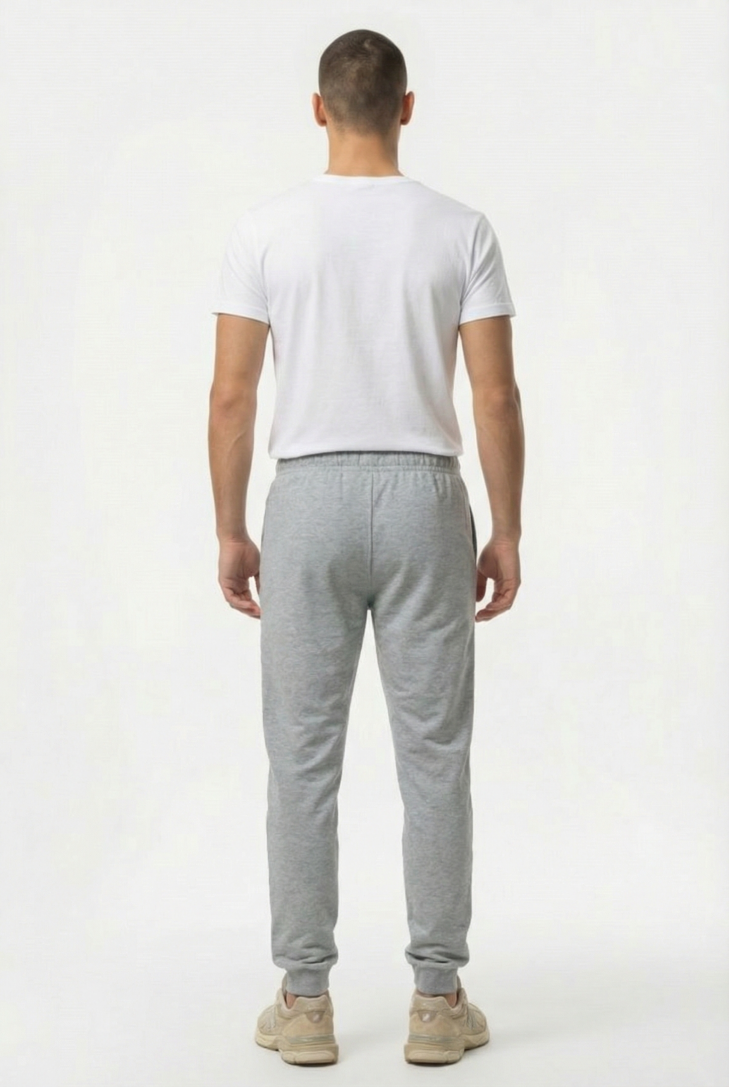 UNISEX ITALY FIN PANT MEDIUM GREY MELANGE 3