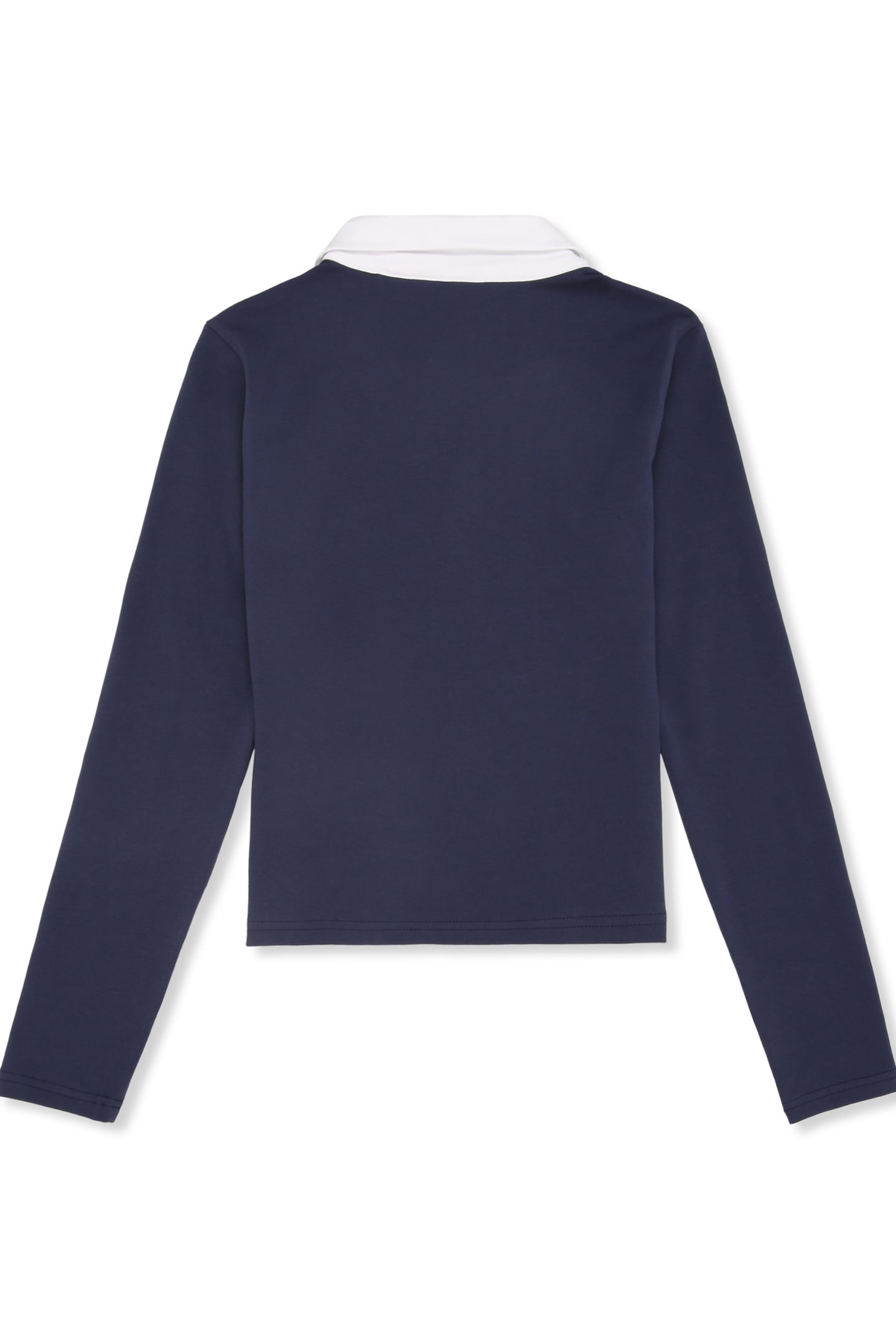 CERRIONE SLIM JOHNNY COLLAR TOP BLACK IRIS 4