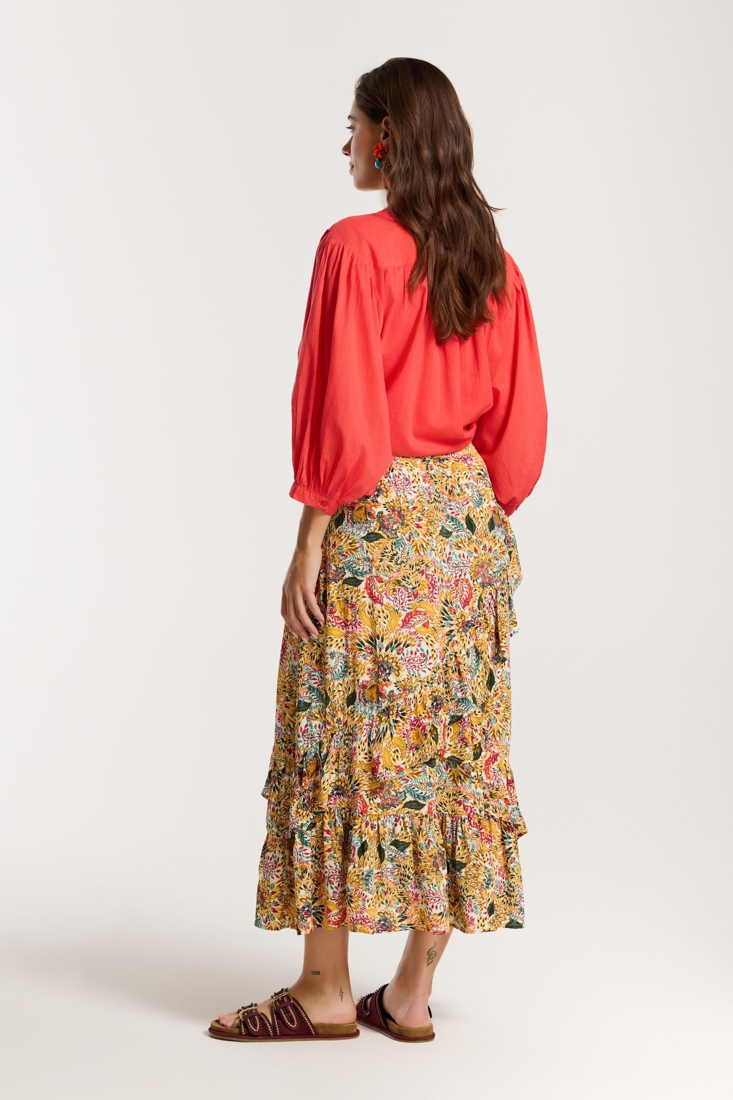 GERALDINE SKIRT PAISLEY MULTICOLOUR PAISLEY 5