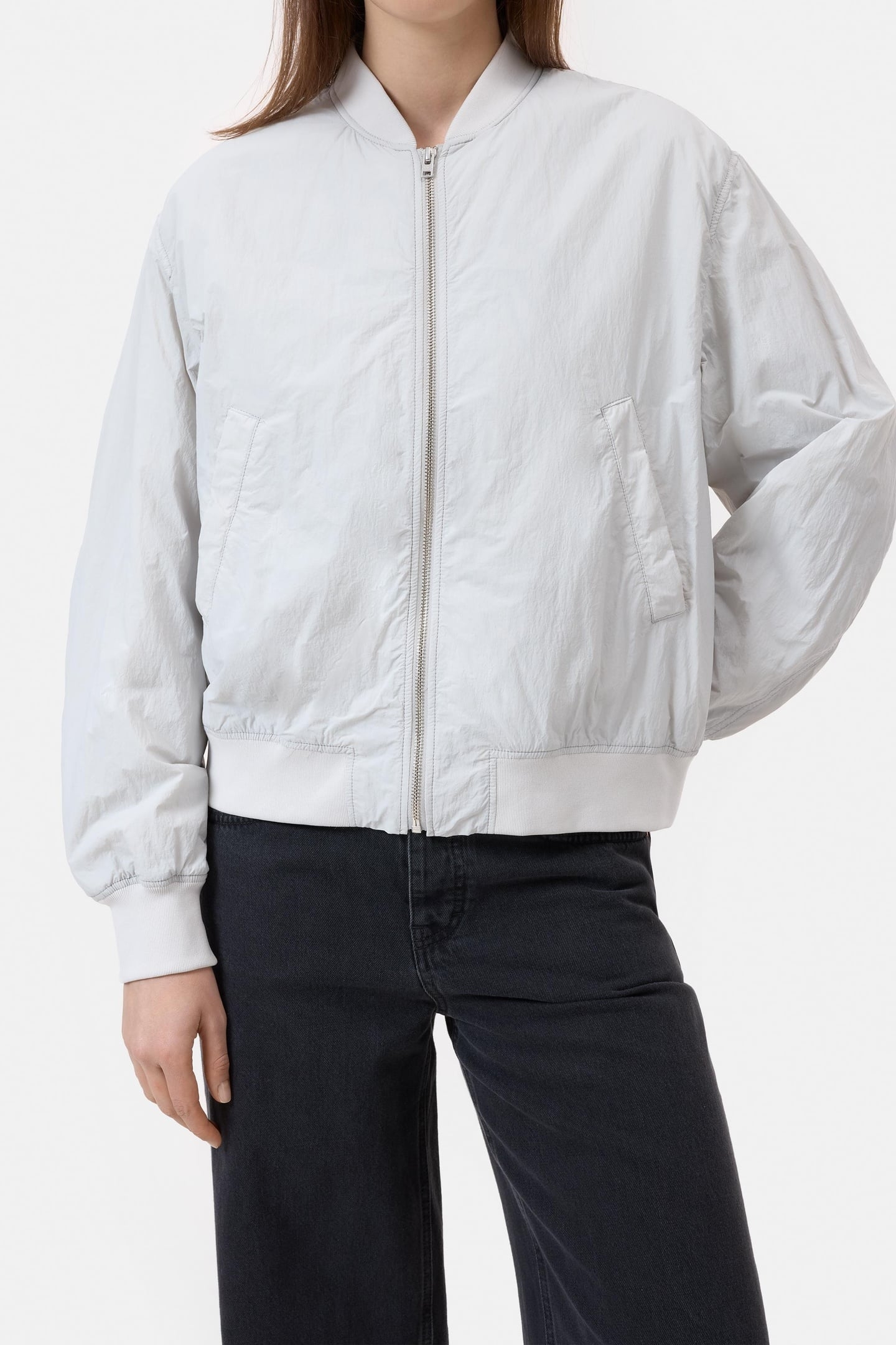CLASSIC BOMBER LIGHT GREY 1