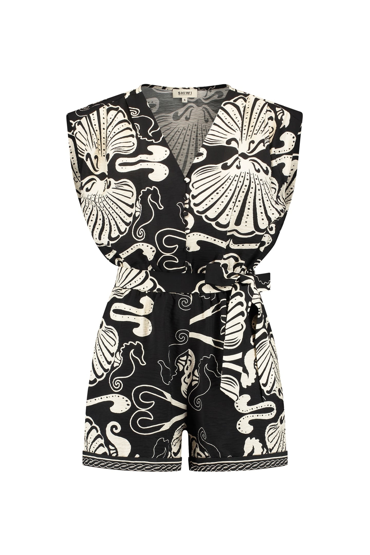 FAYE JUMPSUIT SEA PEARL BLACK SEA PEARL 8