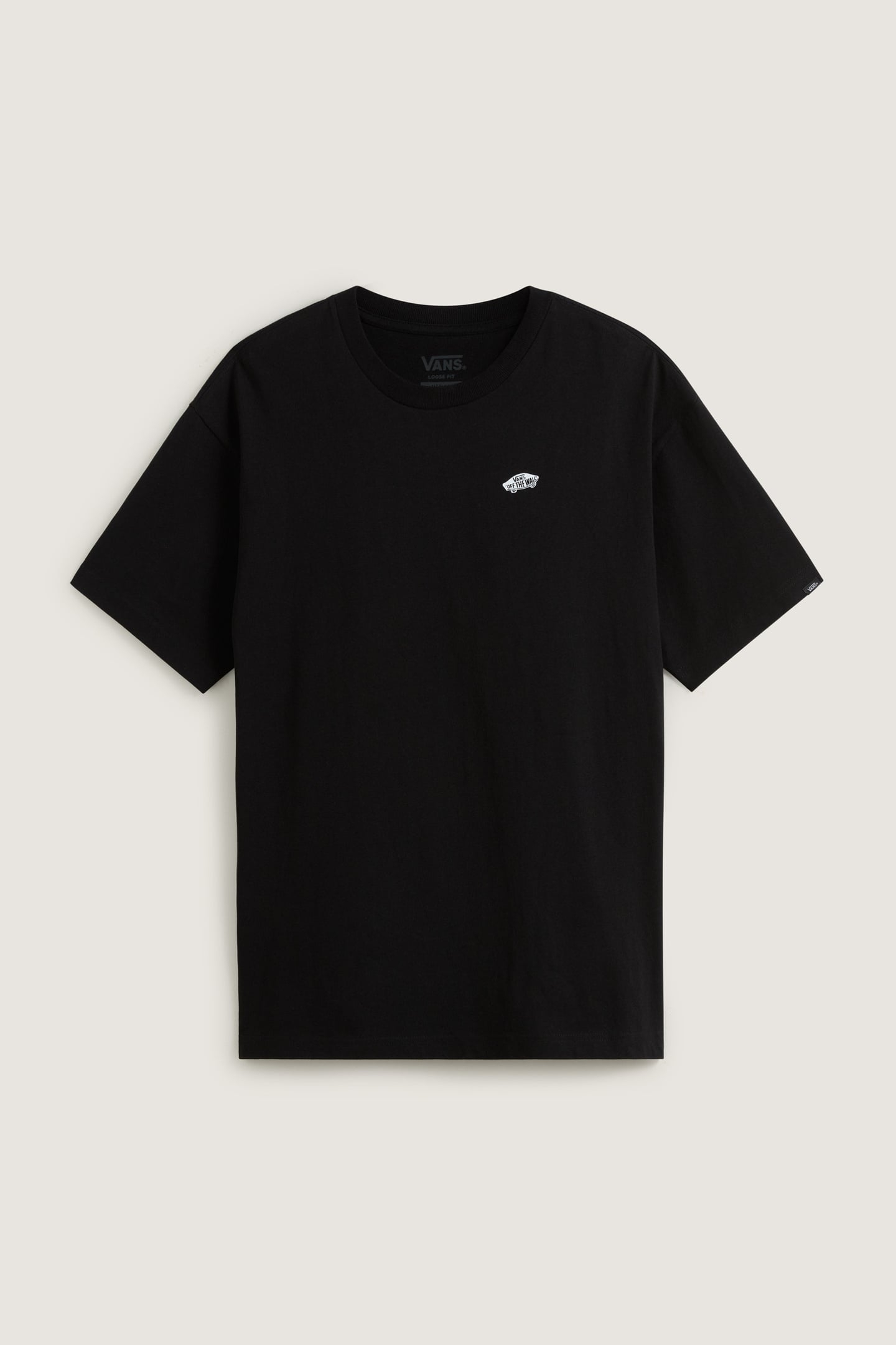 STYLE 76 II LOOSE SS TEE BLACK/WHITE 1