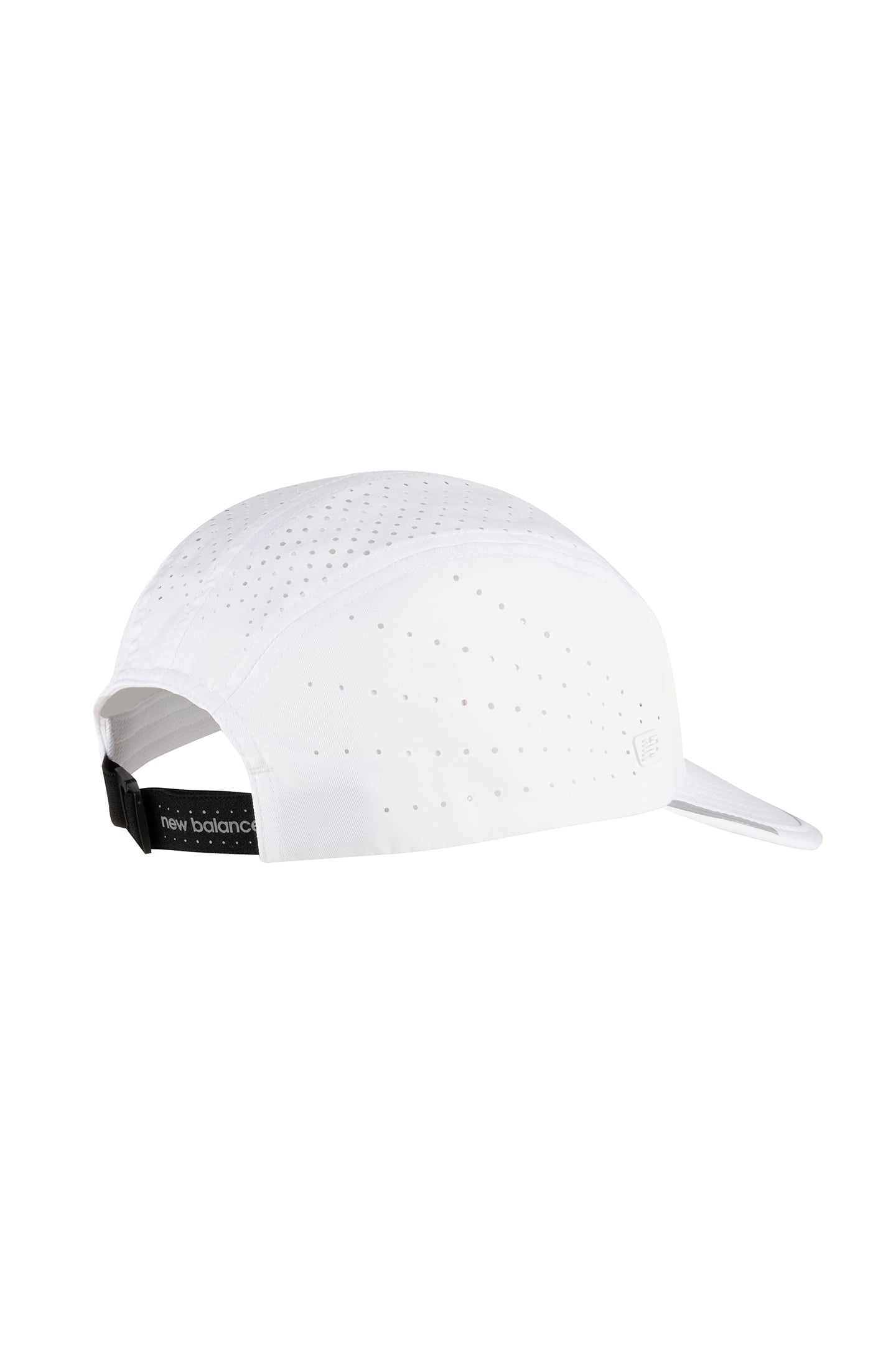 UNISEX 5 PANEL PRO RUN HAT WHITE (WT) 2