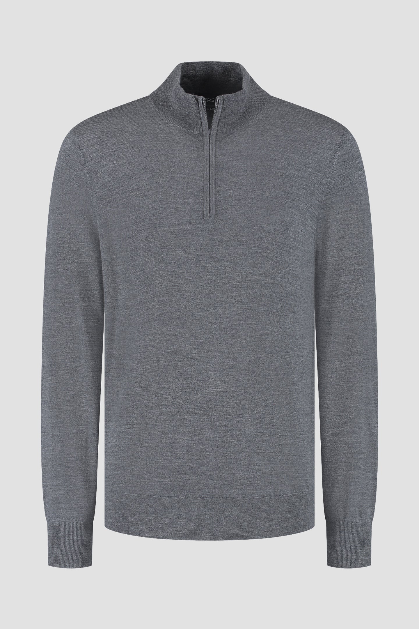 ZIP UP 100% MERINO STORM GREY 6