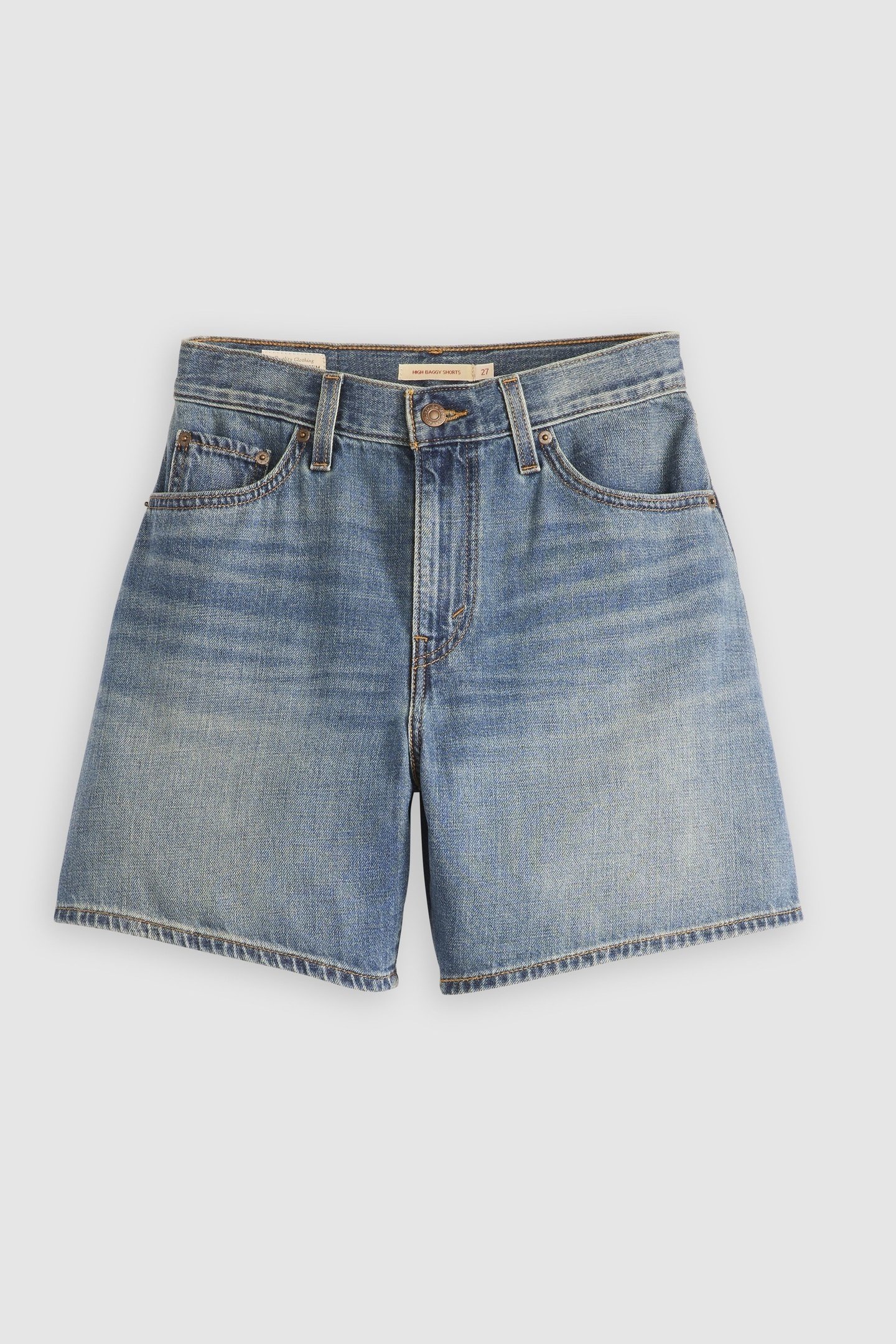 HIGH BAGGY SHORT STOP FLAXING SHORT 6