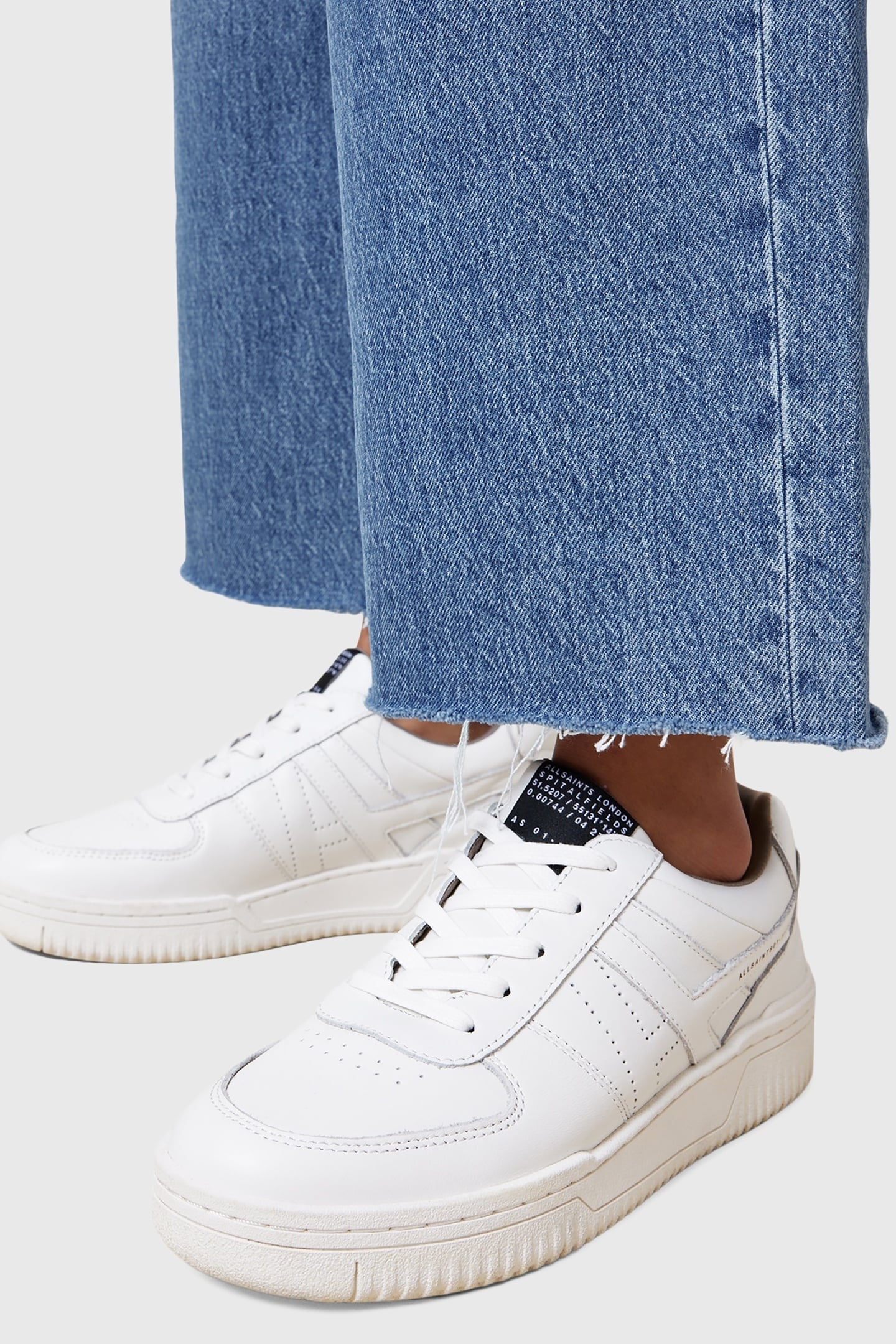 VIX LTHR SNEAKER WHITE 6